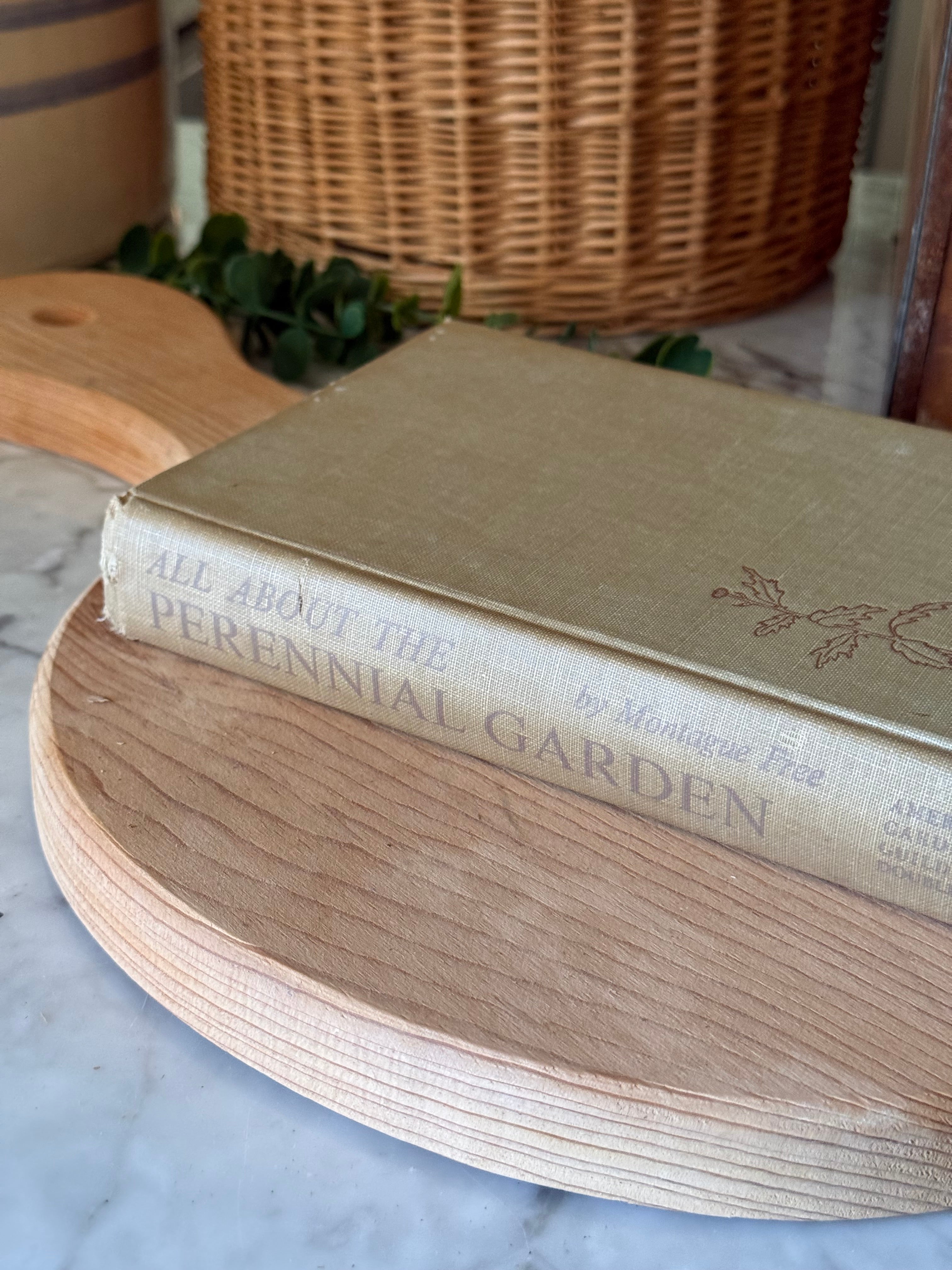 Vintage 1955 All About the Perennial Garden Book