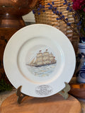 Vintage Ida Ziegler Clipper Ship Display Plate