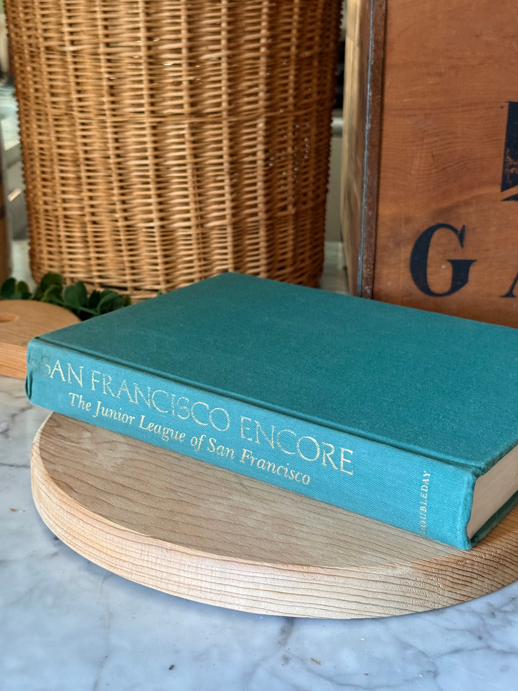 Vintage 1986 San Francisco Encore Cookbook