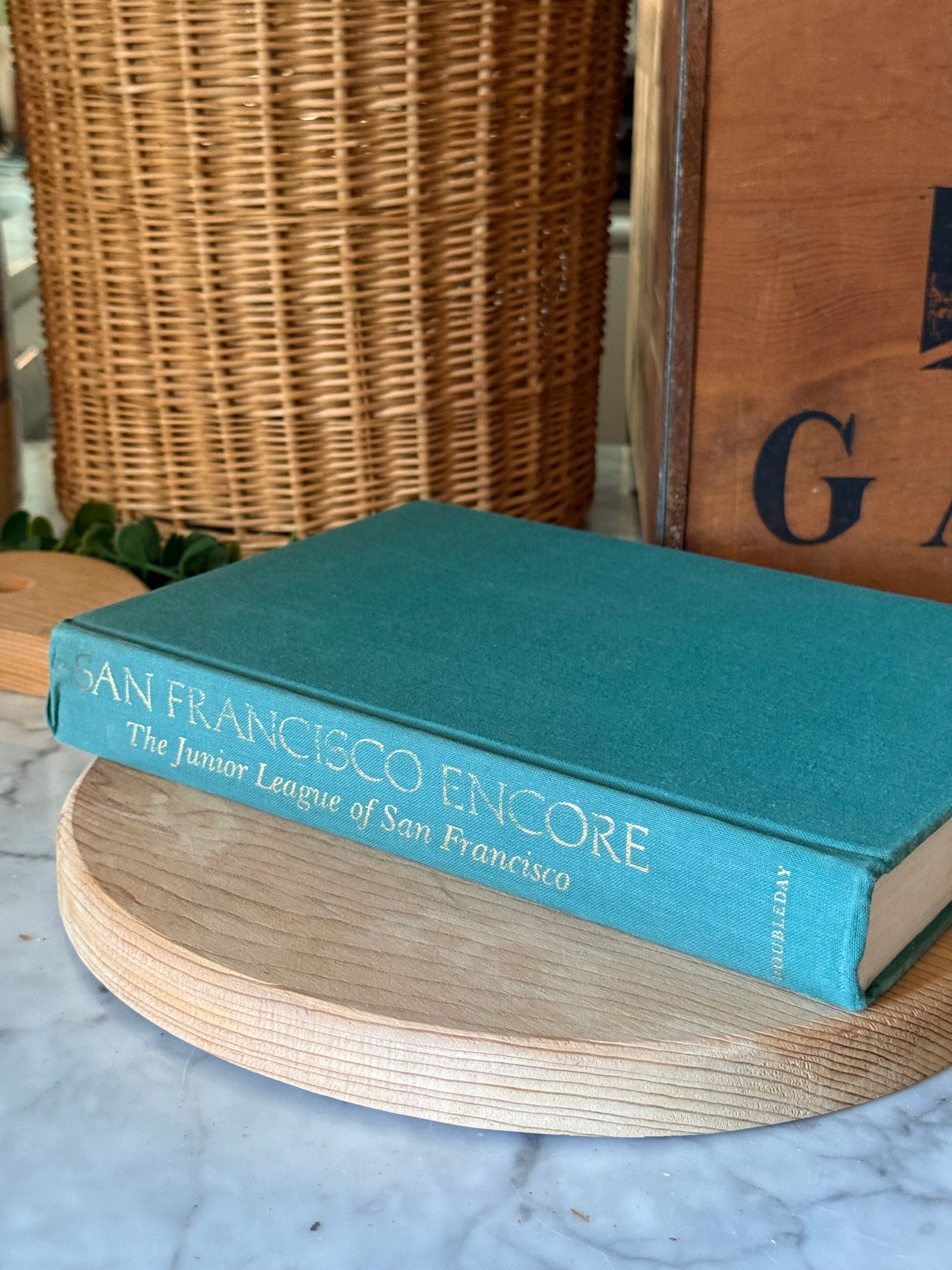 Vintage 1986 San Francisco Encore Cookbook