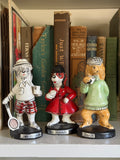 Mid-Century Ceramic Bar Hounds, Set of 3