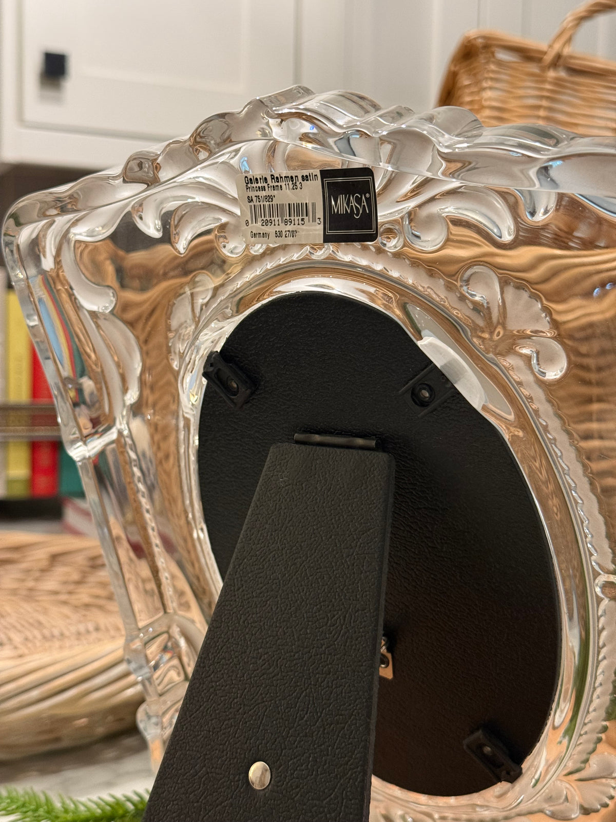 Vintage Mikasa Satin Princess Crystal Frame