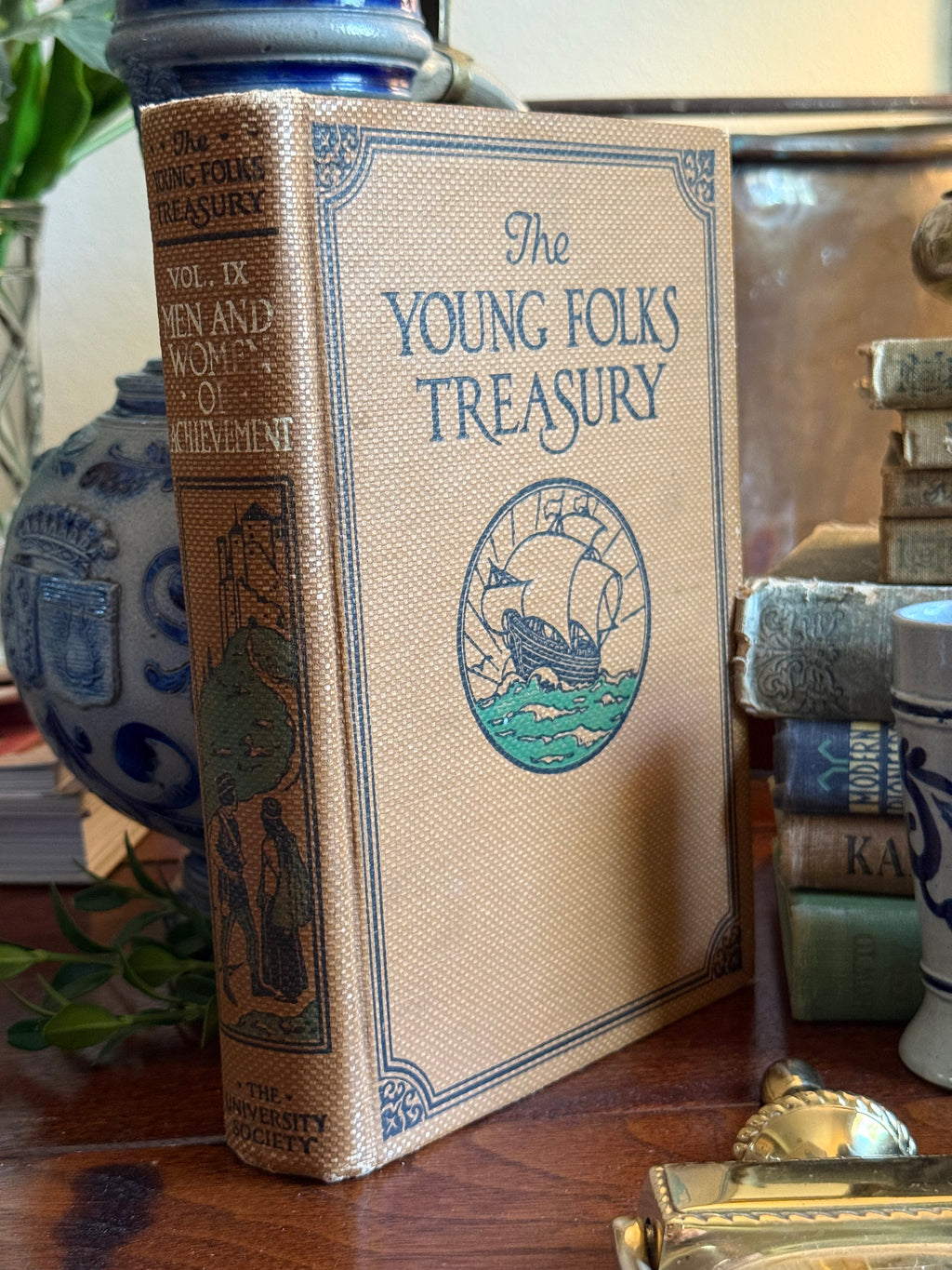 Vintage The Young Folks Treasury Book