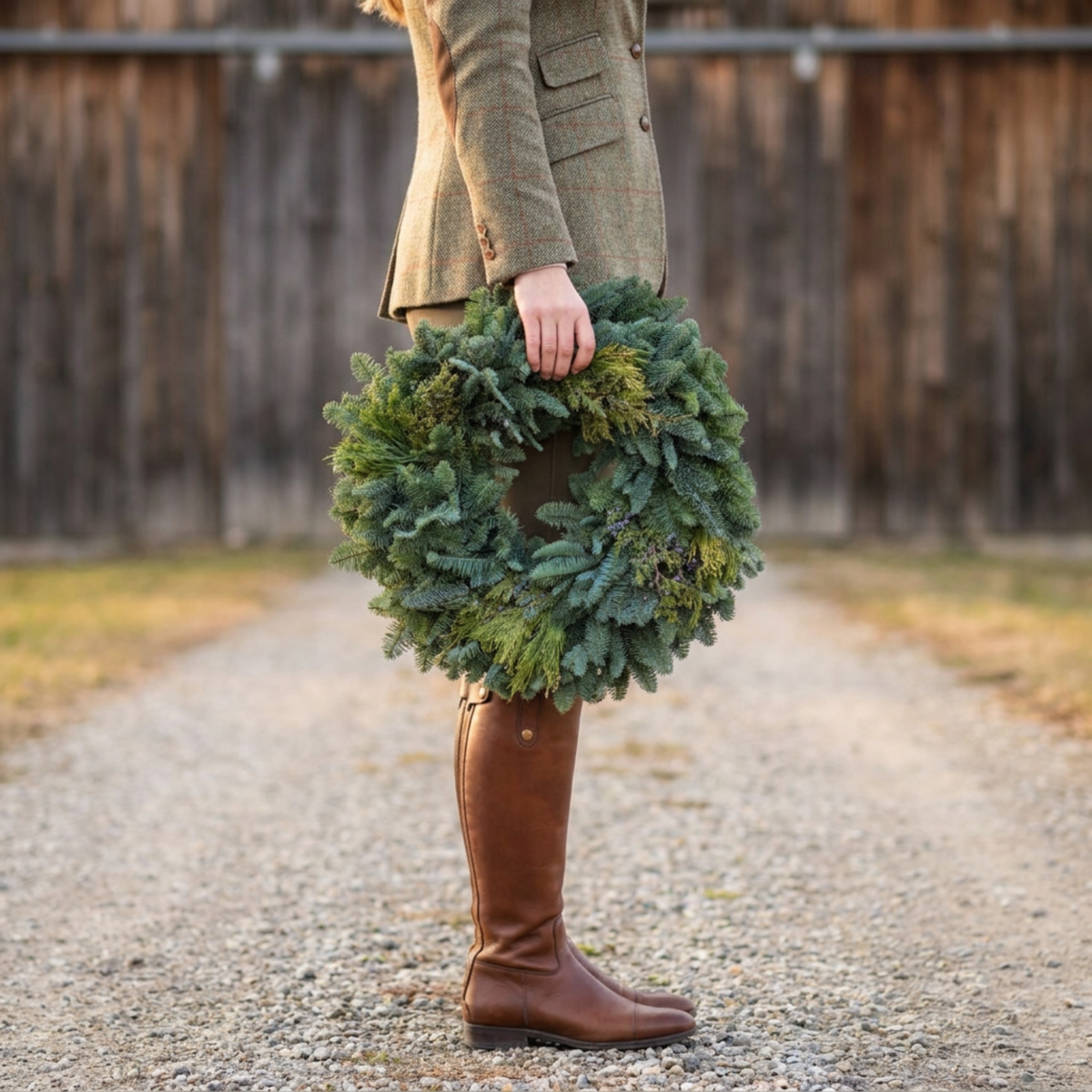 Fresh Juniper & Cedar Wreath