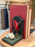 Vintage Golf Club Bookends Set