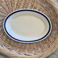 Vintage 1955 Homer Laughlin US Navy Wardroom Oval Serving Dish