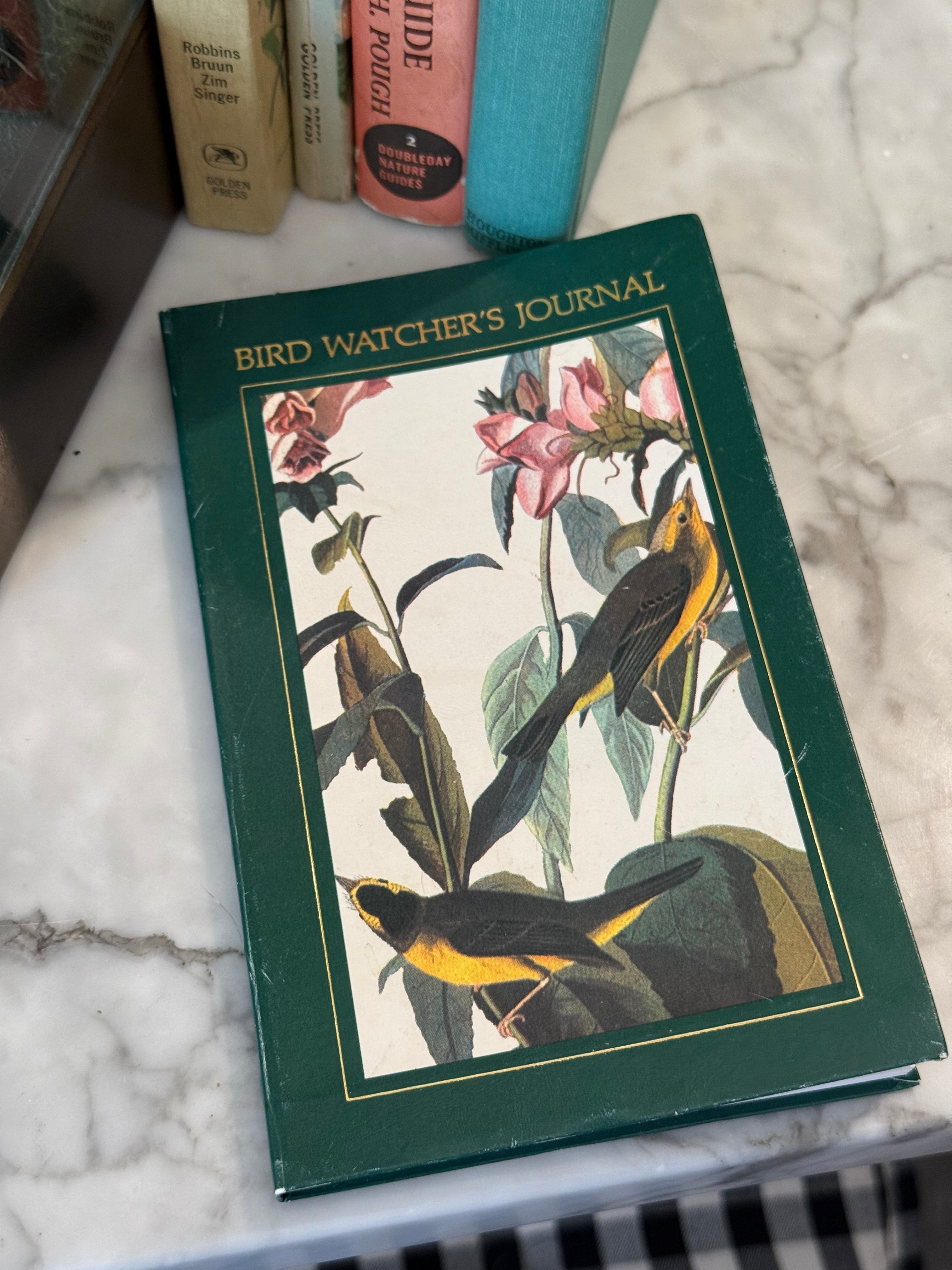 Vintage Audubon Bird Watching Pocket Journal