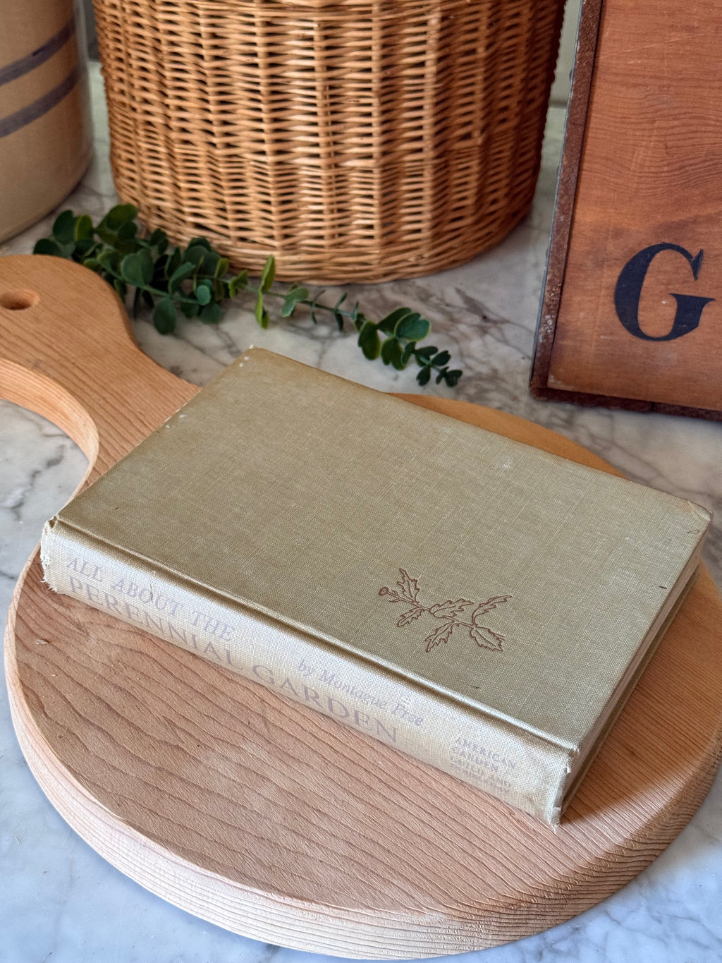 Vintage 1955 All About the Perennial Garden Book
