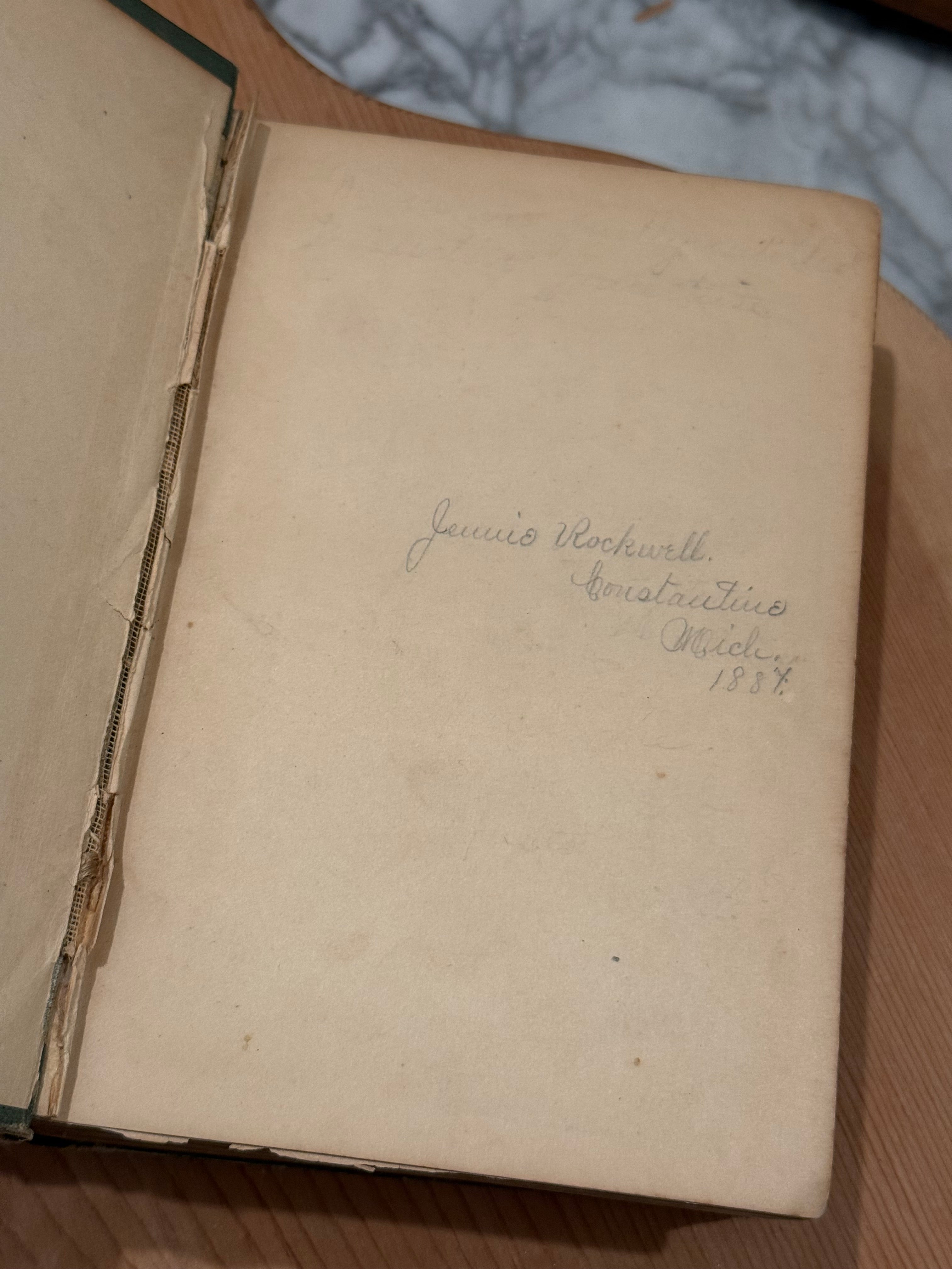 Antique 1880s Illustrated Shakespeare Volume