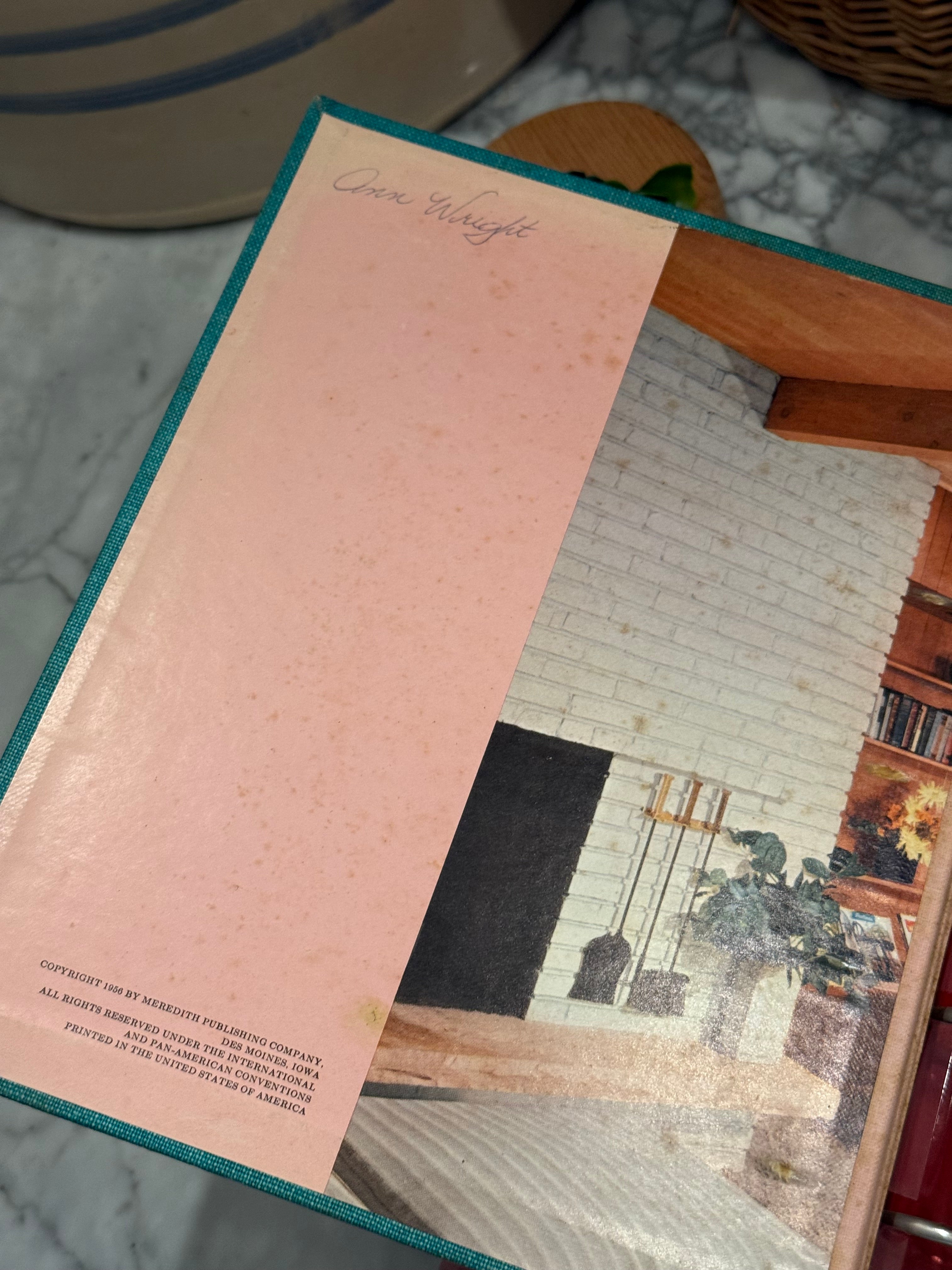 1956 Vintage Better Homes Decorating Book