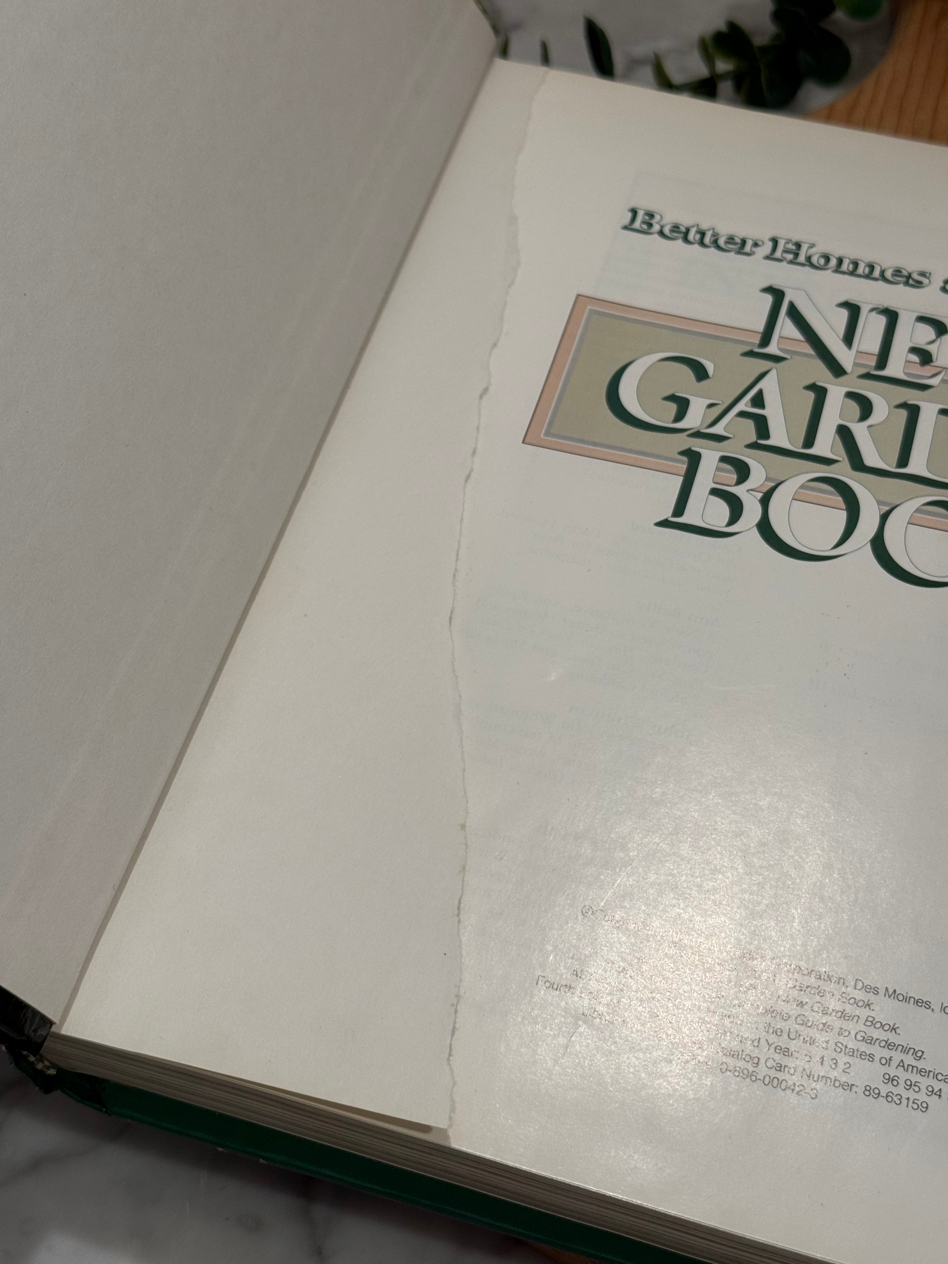 Vintage Better Homes and Gardens - New Garden Book