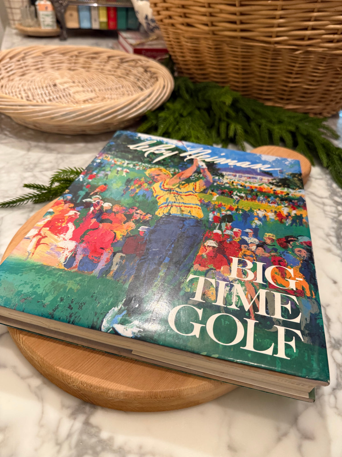 Vintage LeRoy Neiman Big Time Golf Book