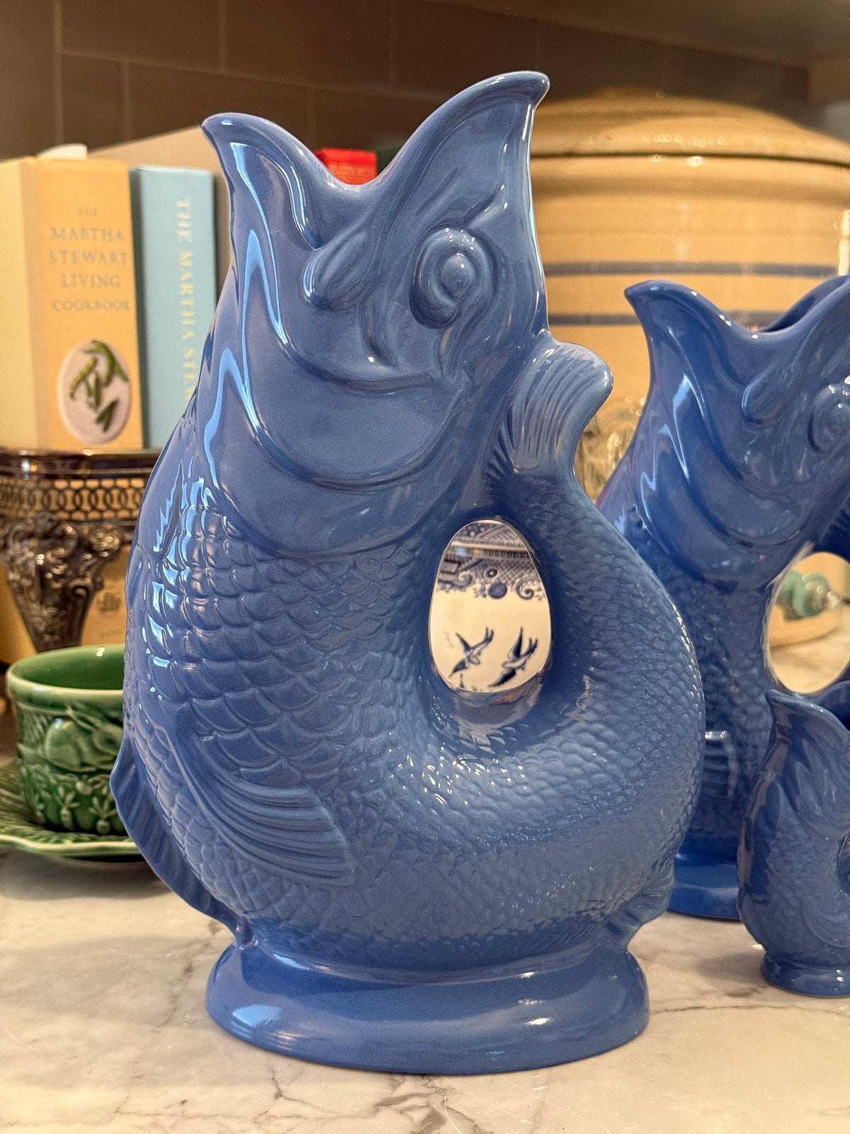 The Original Extra Large Gluggle Jug - Statement British Gurgling Fish Pitcher