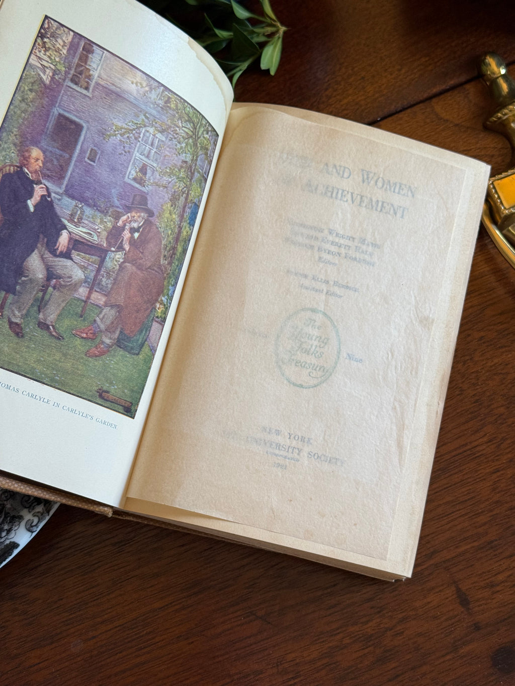 Vintage The Young Folks Treasury Book