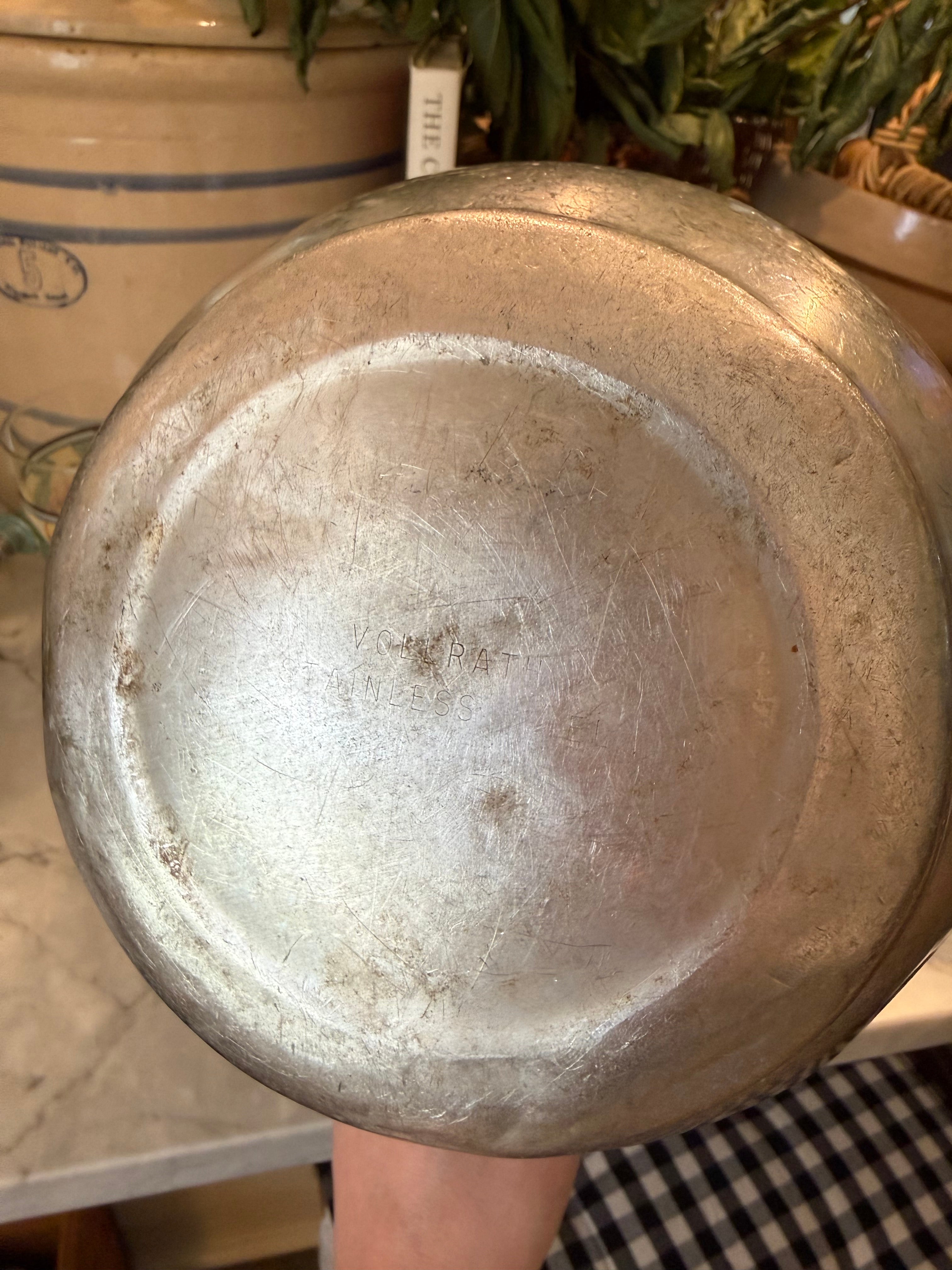 Vintage Vollrath Stainless Steel Pitcher