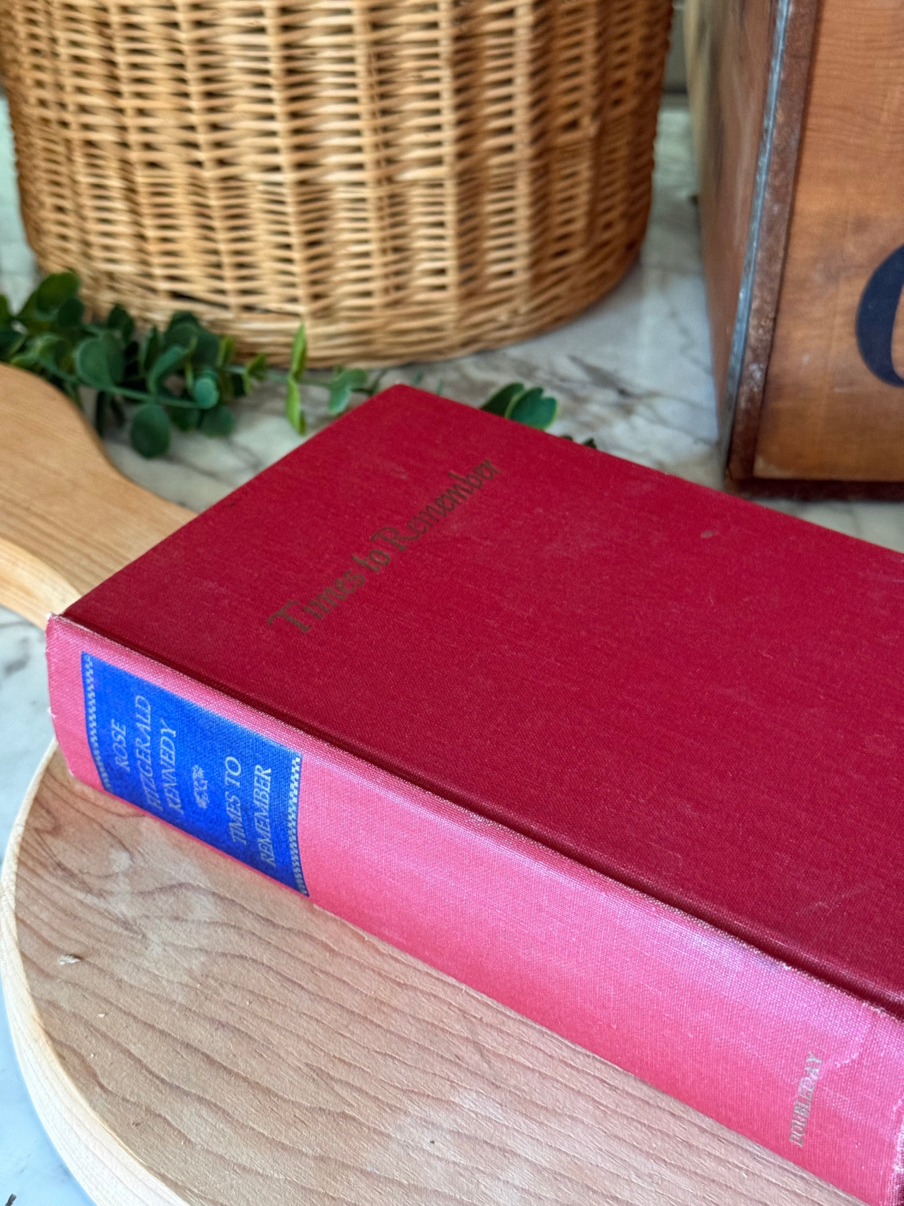 Vintage 1974 Rose Kennedy Memoir