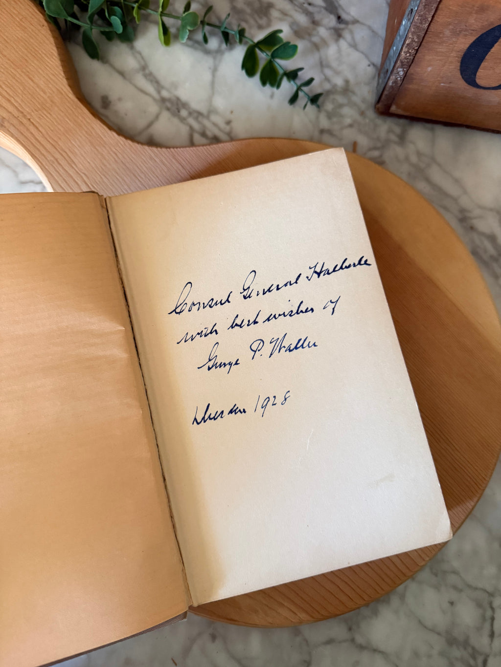 Vintage 1927 The Bridge of San Luis Rey Book