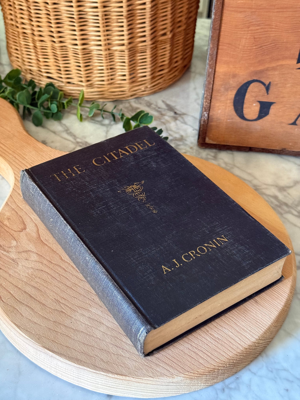 Vintage 1938 The Citadel Book