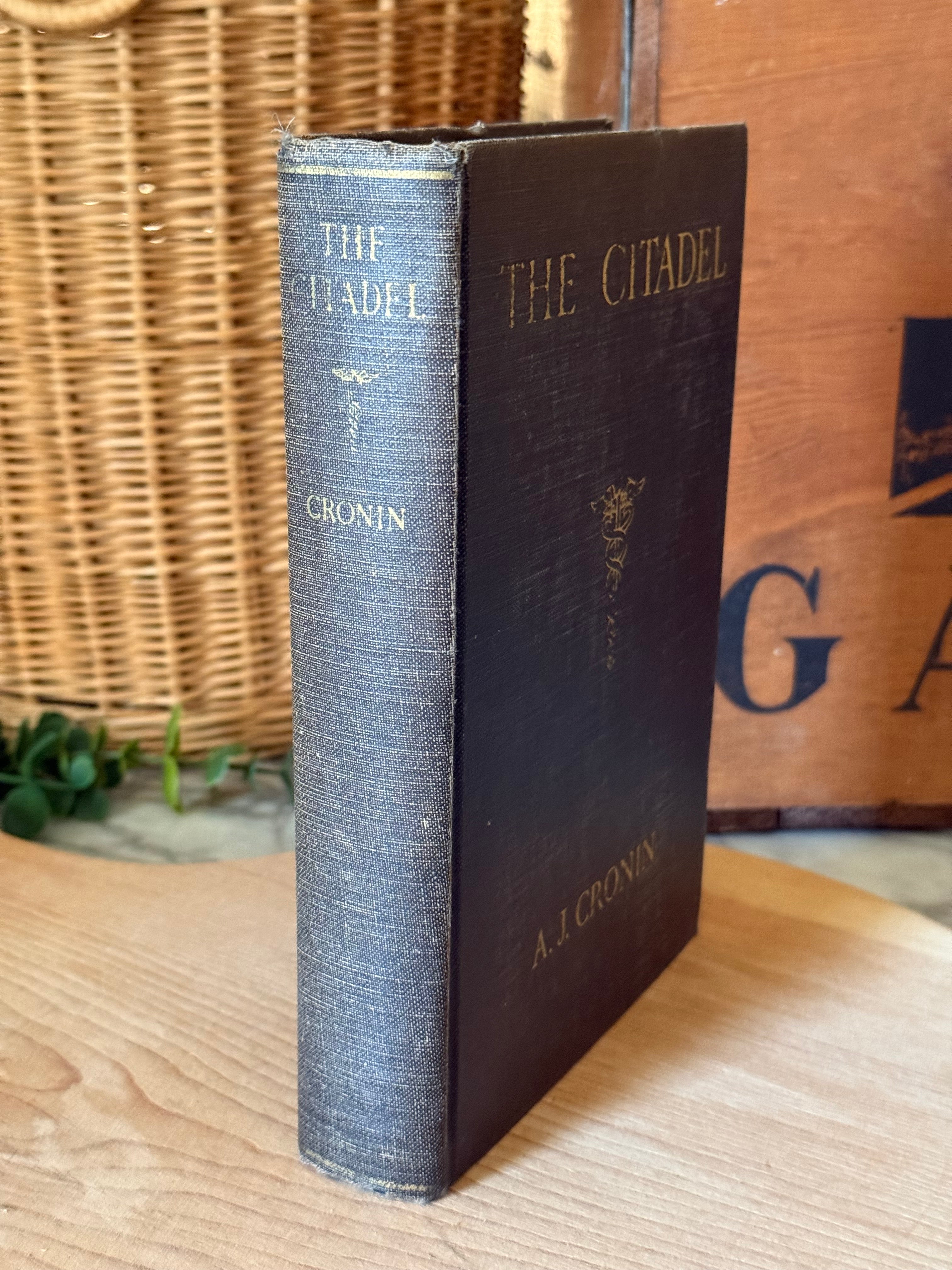 Vintage 1938 The Citadel Book