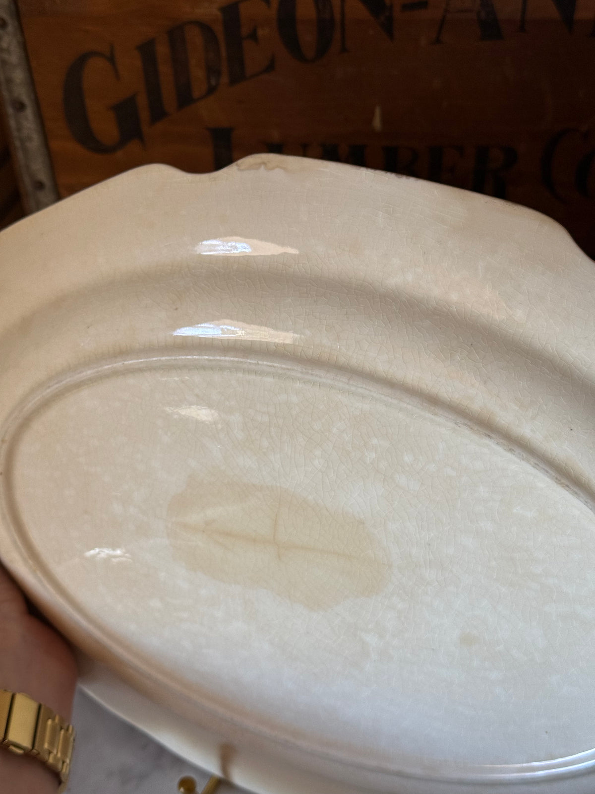 1930s Mount Clemens Mildred Serving Platter