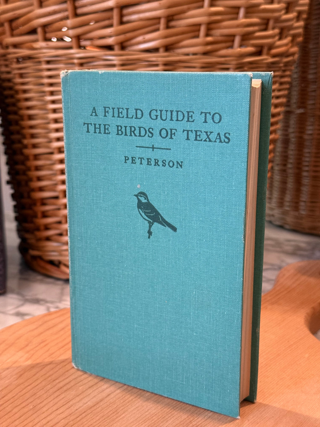 Vintage A Field Guide to The Birds of Texas Hardcover Book