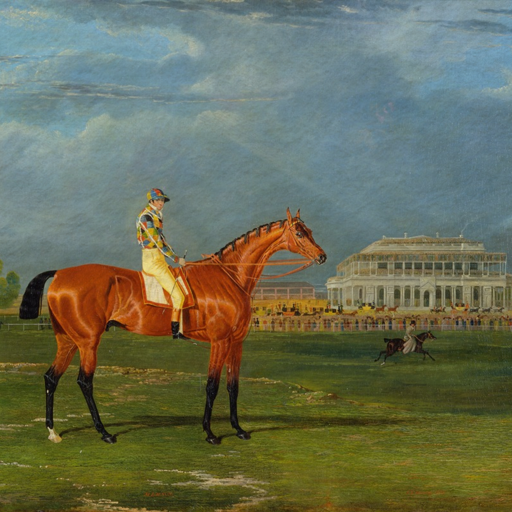 The Paddock No. 01 - 8x10 Framed Horse Racing Thoroughbred Portrait