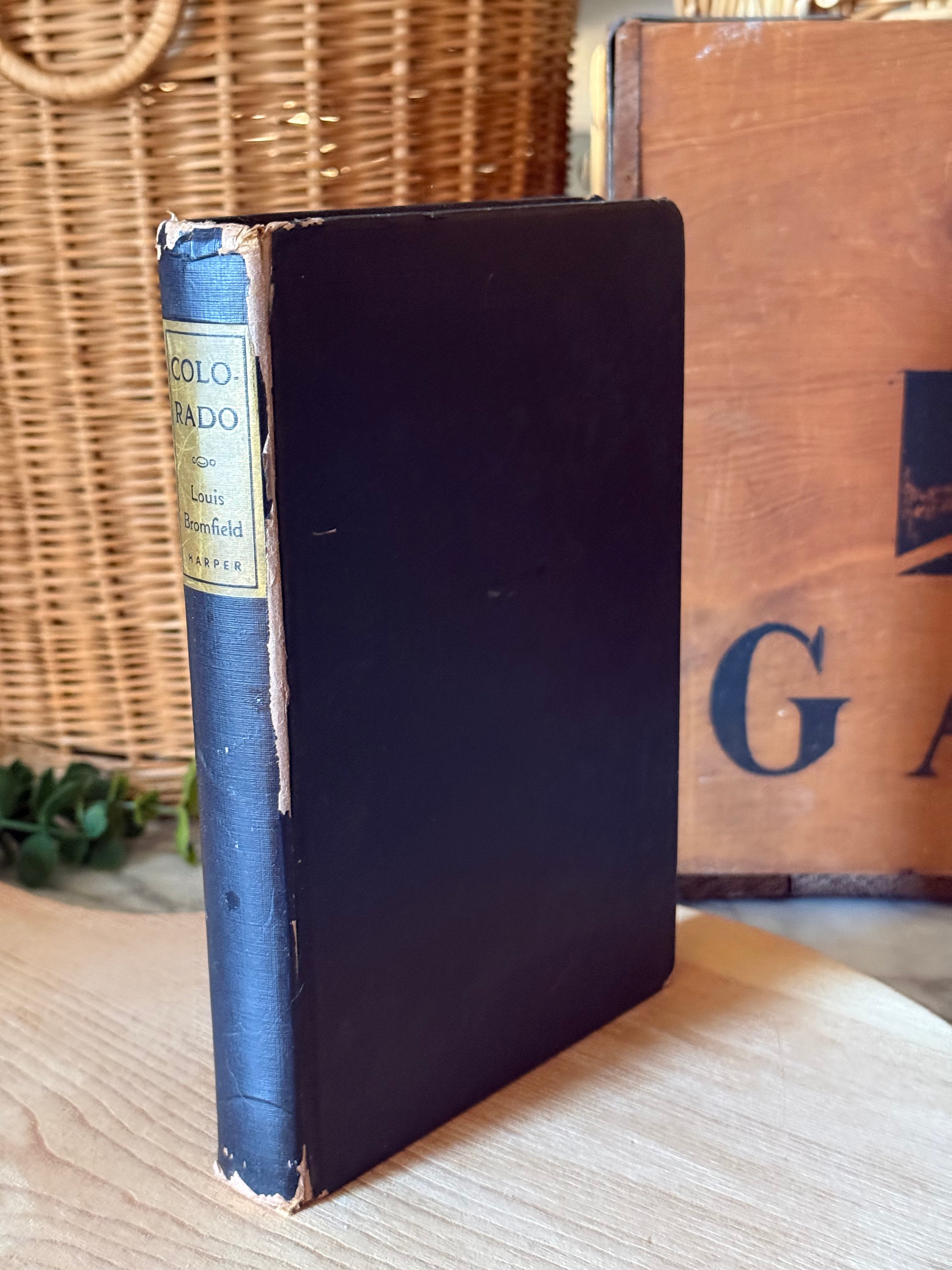 Vintage 1947 Colorado Hardcover by Louis Bromfield