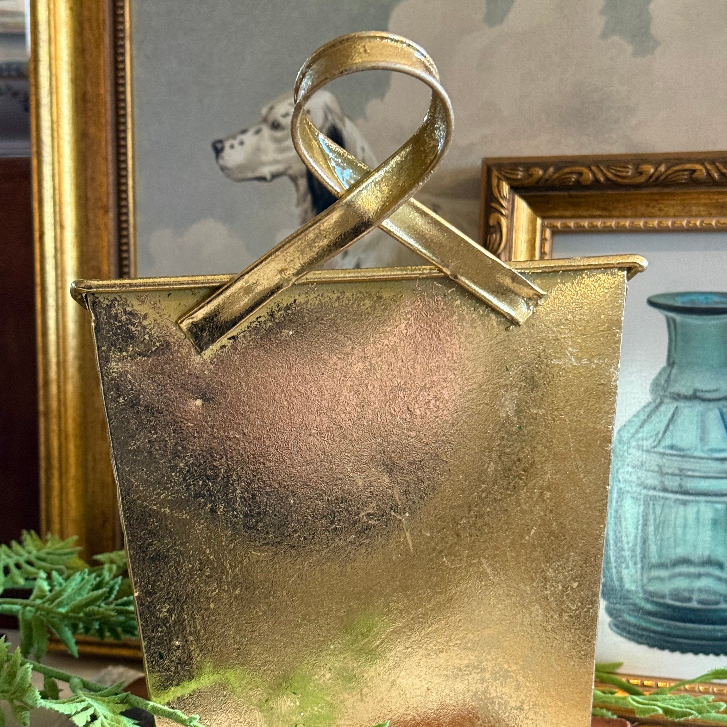 Gold Metallic Wall Bucket