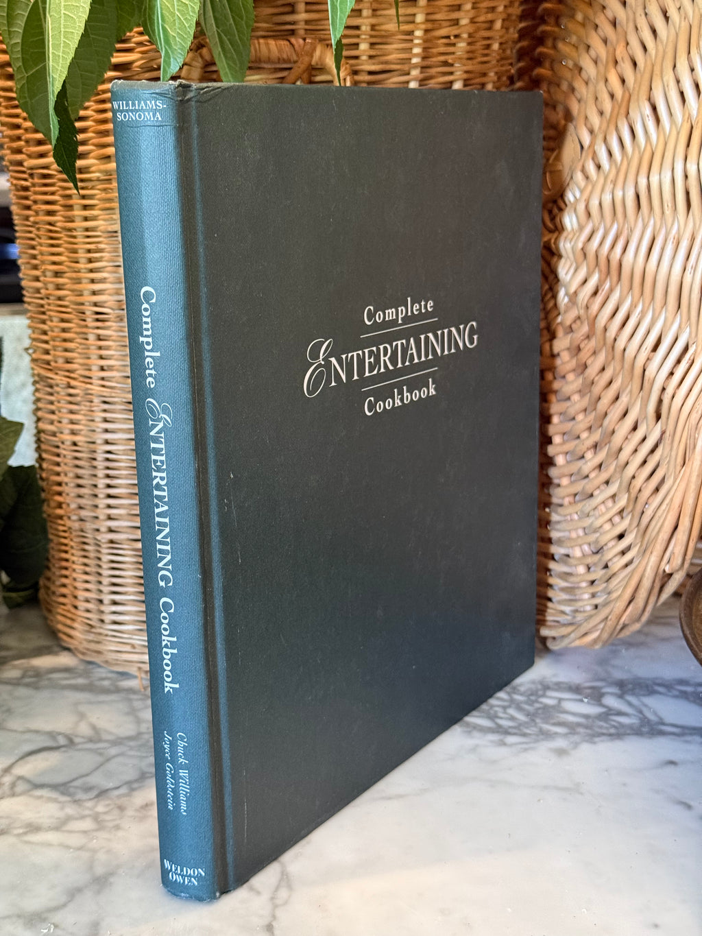 Williams-Sonoma Complete Entertaining Cookbook by Chuck Williams - Hardcover Edition