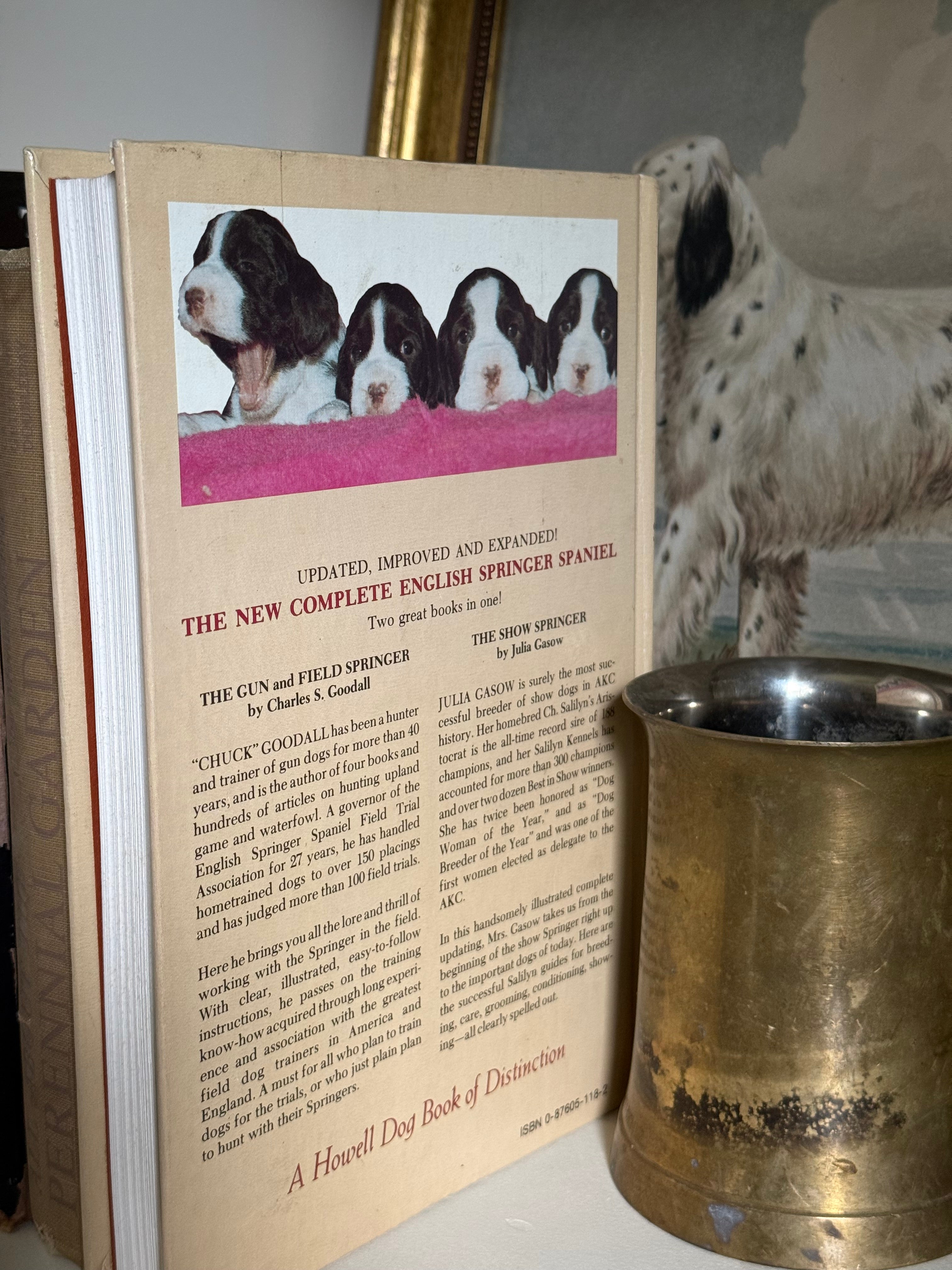 Hardcover Edition of The New Complete English Springer Spaniel Book