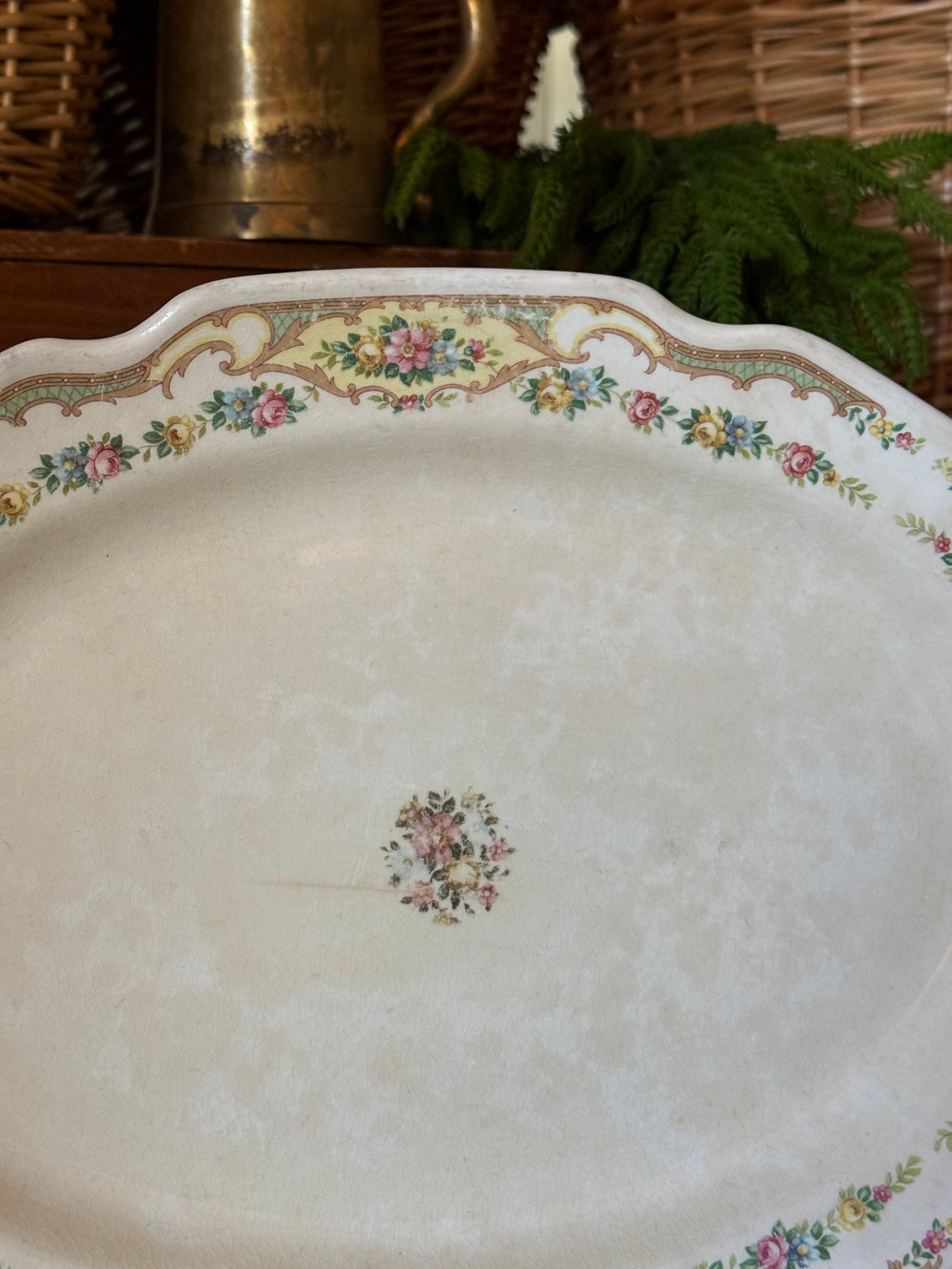 1930s Mount Clemens Mildred Serving Platter