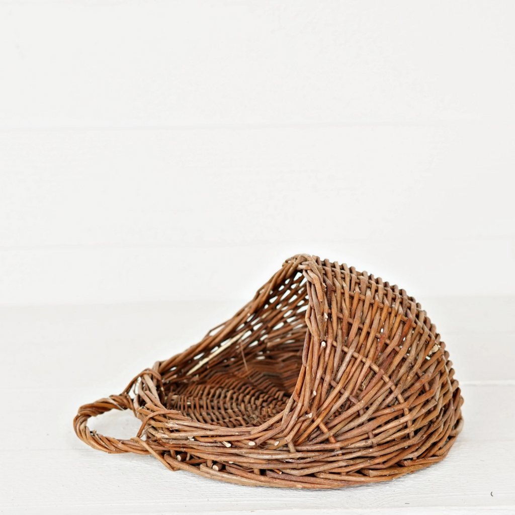 Wall Hanging Brown Willow Basket