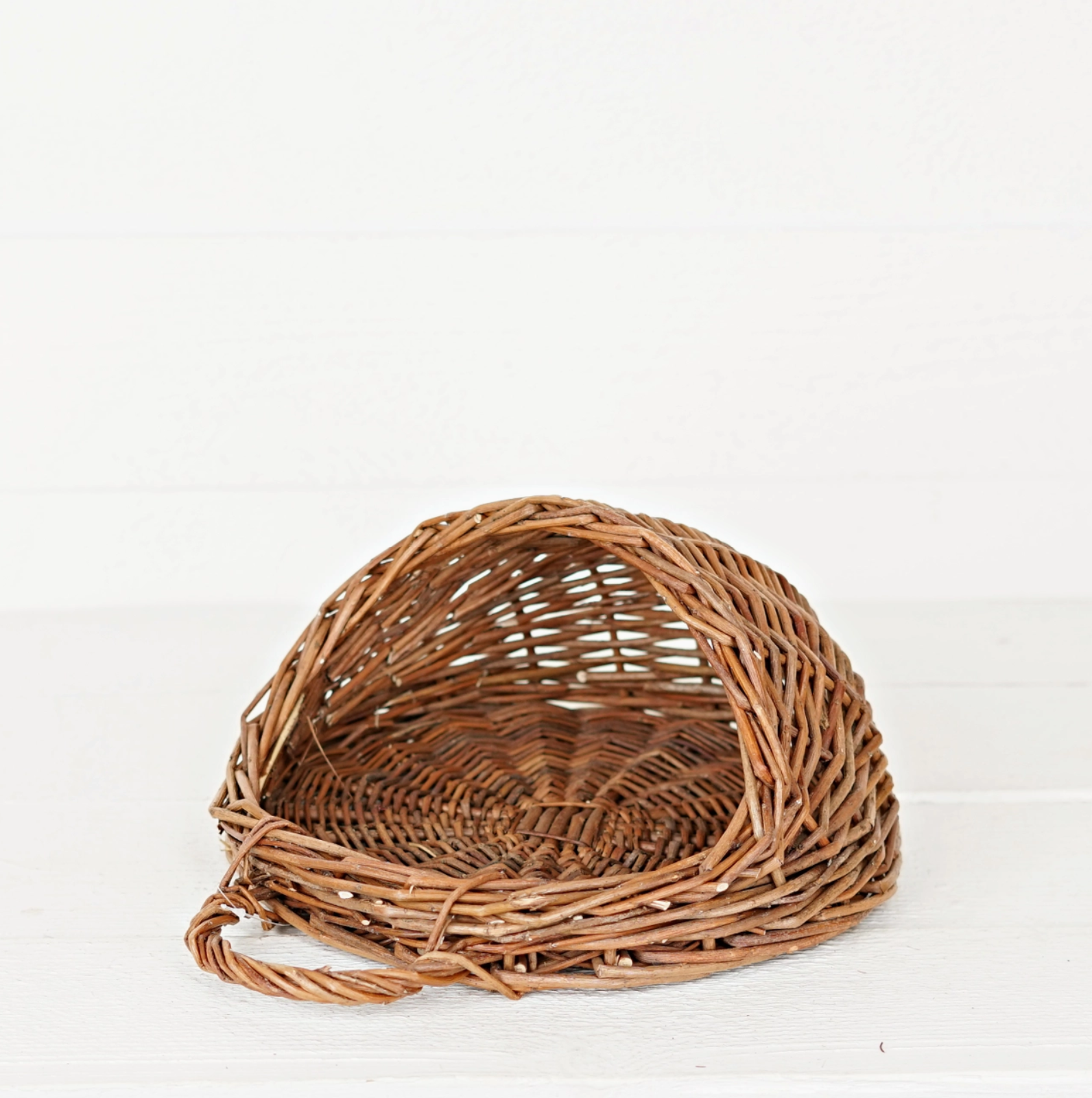 Wall Hanging Brown Willow Basket