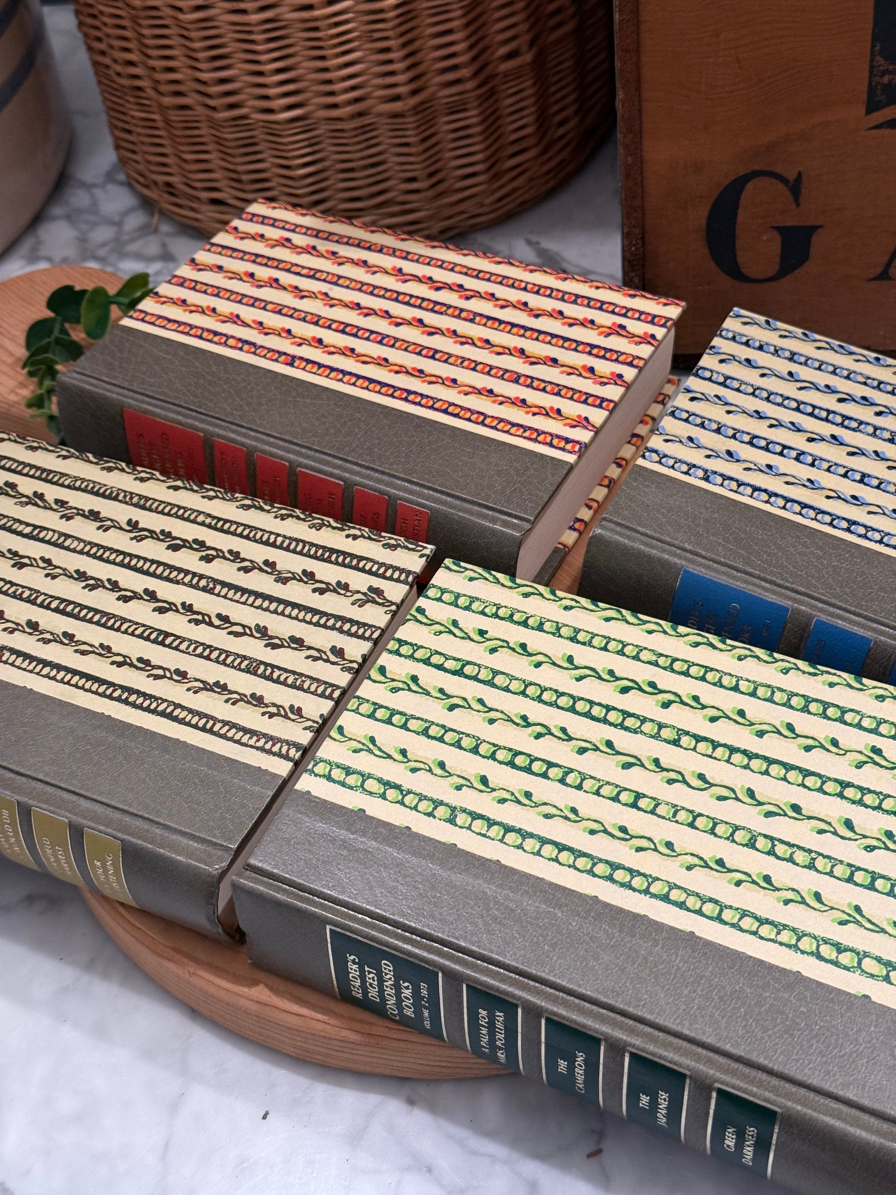 Vintage 1973 Reader's Digest Volumes, Set of 4