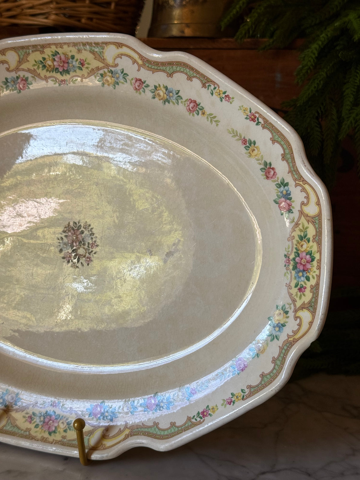 1930s Mount Clemens Mildred Serving Platter