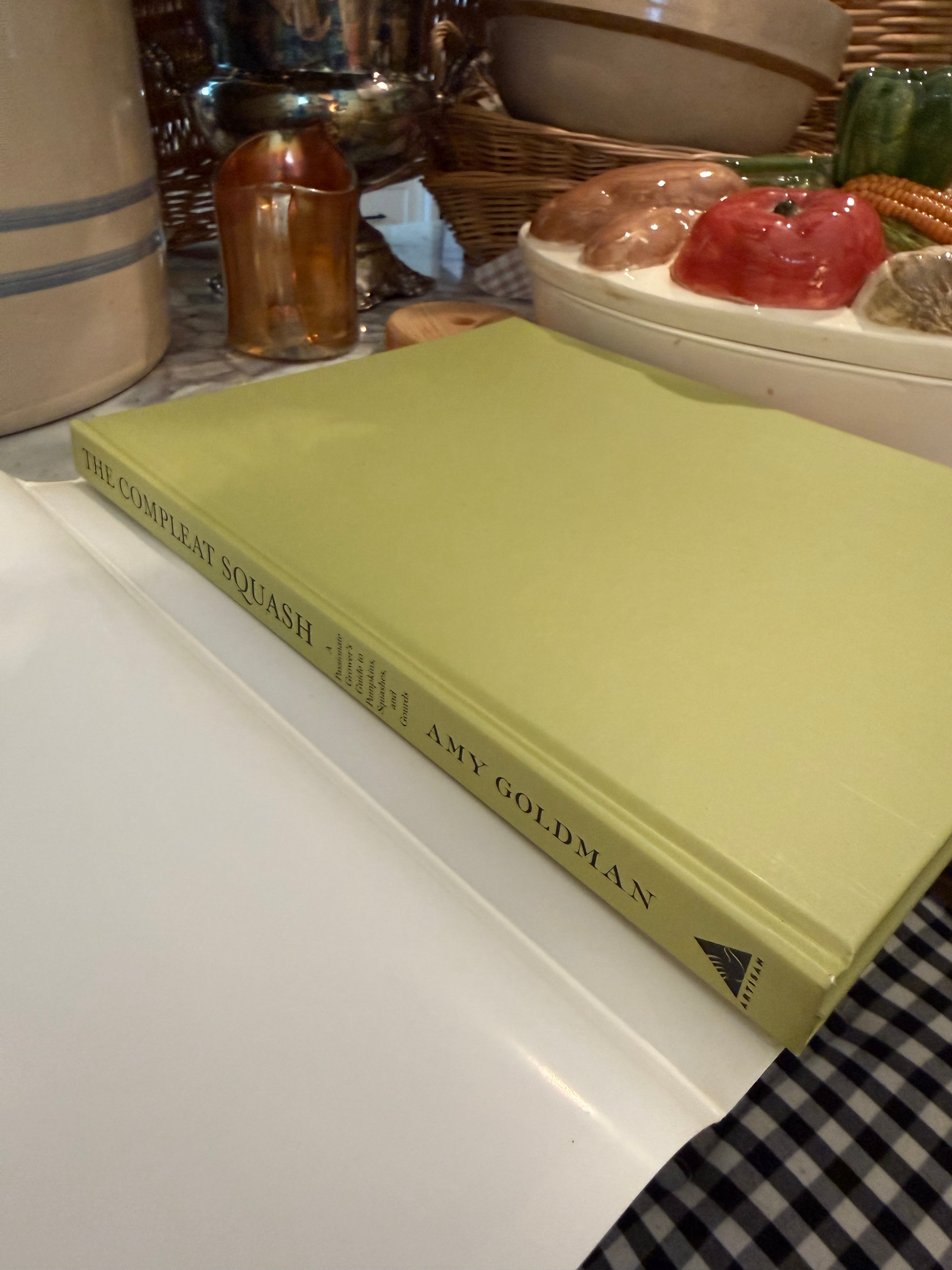 Vintage The Compleat Squash Book by Amy Goldman Hardcover