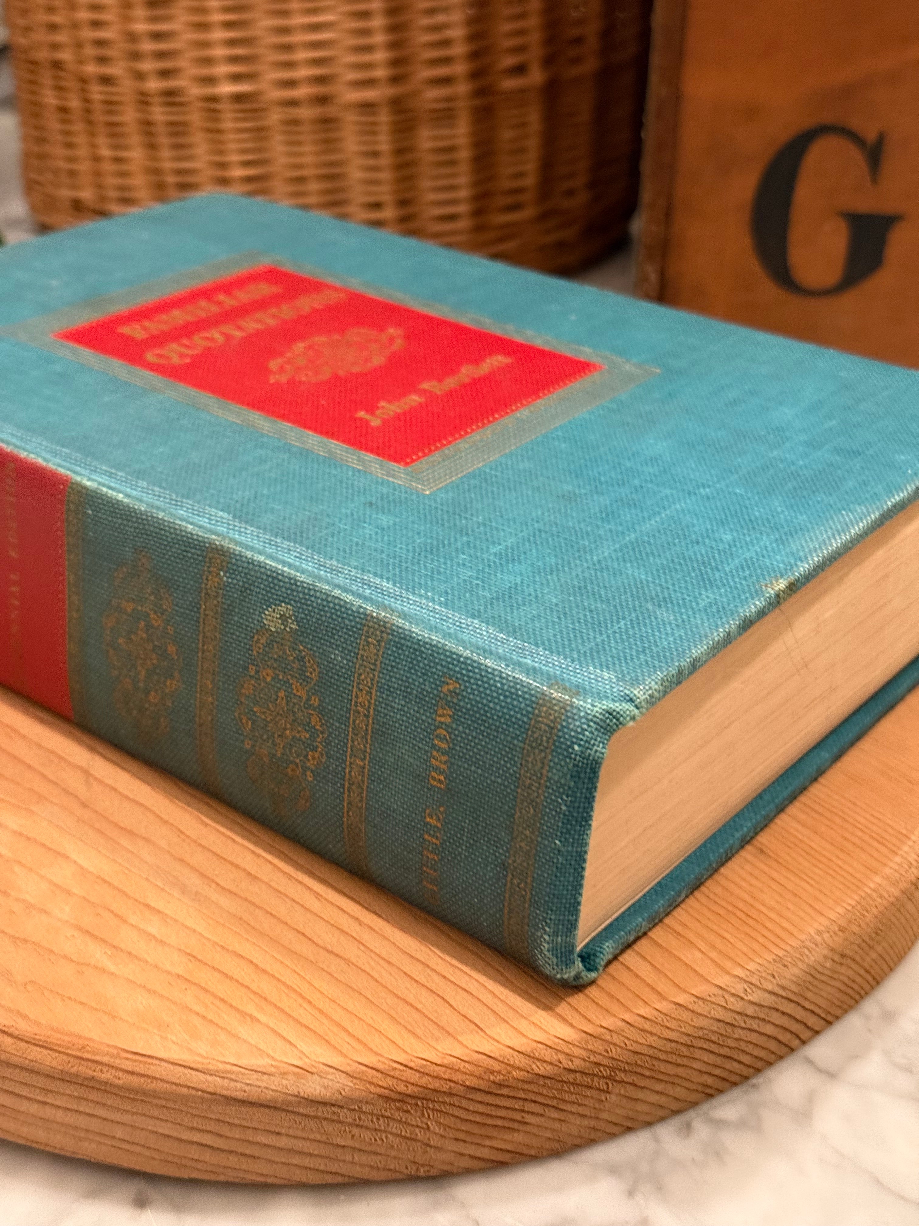 Familiar Quotations Centennial Edition Book by John Bartlet