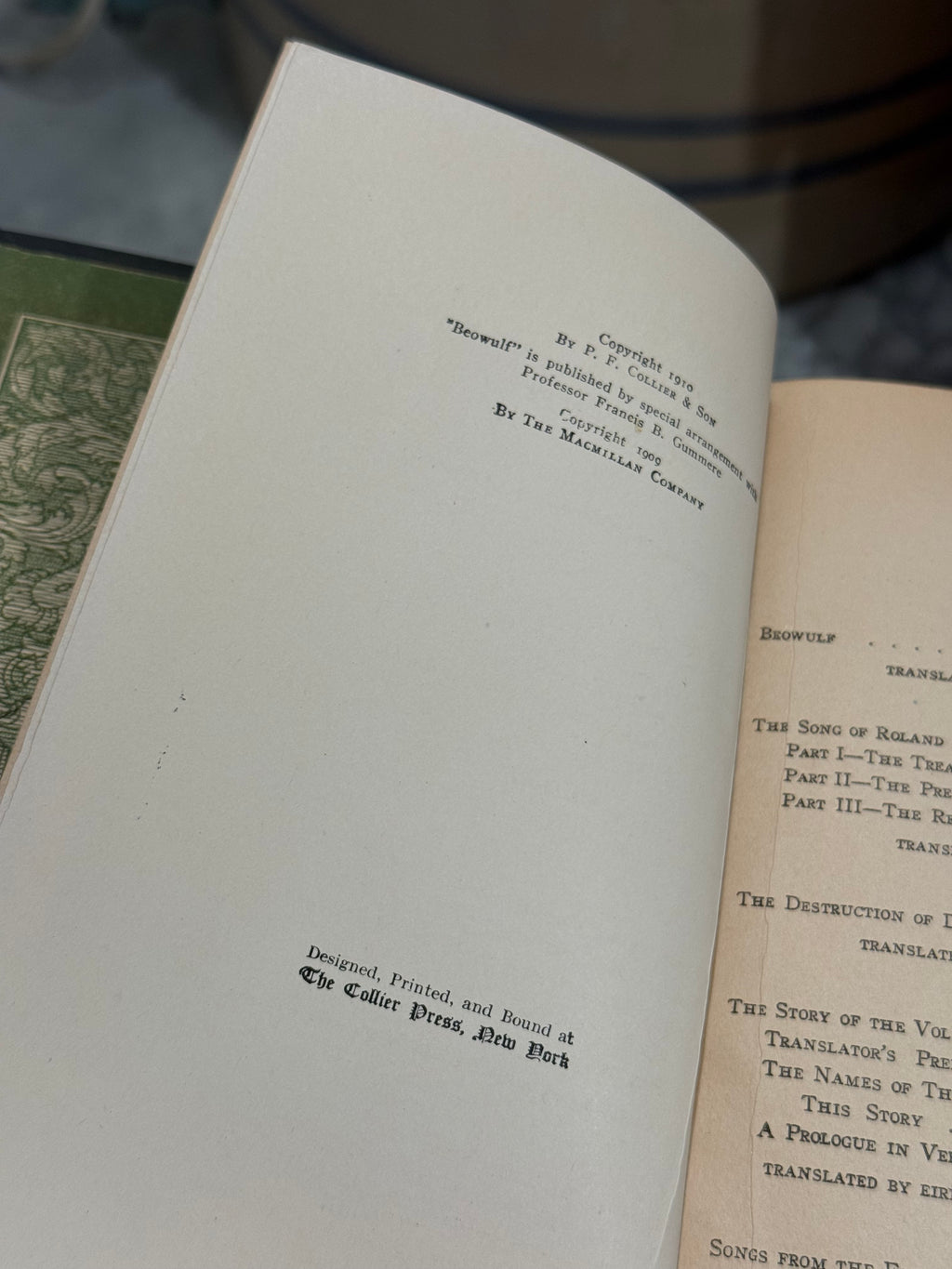 1910 Harvard Classics Volumes, Set of 9