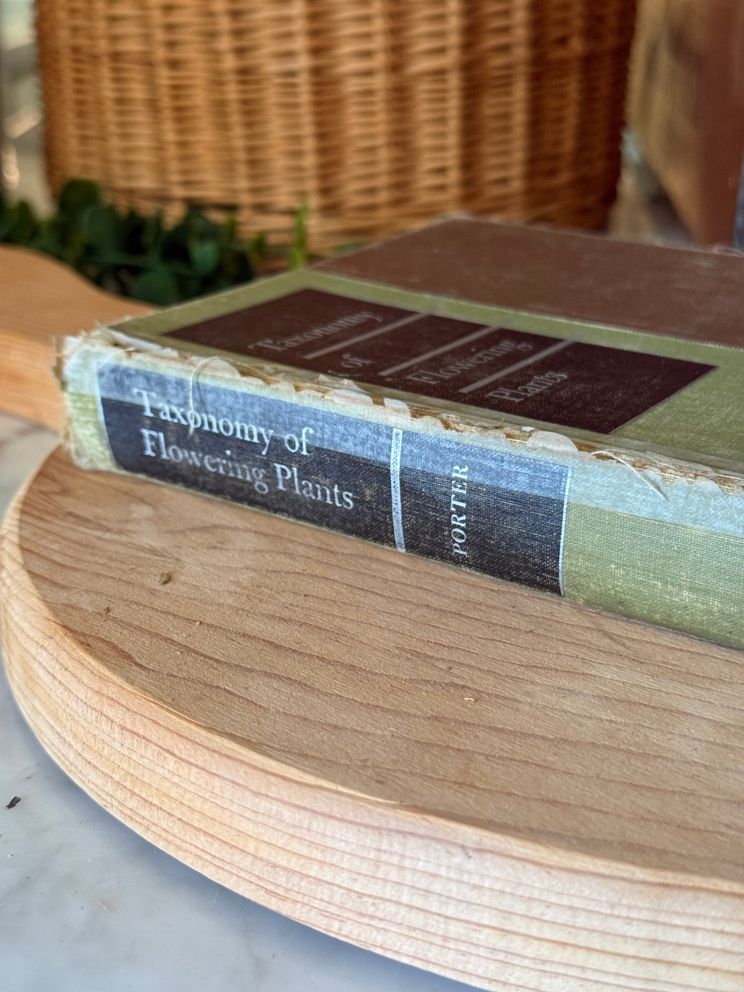 1959 Vintage Taxonomy Flowering Plants Book