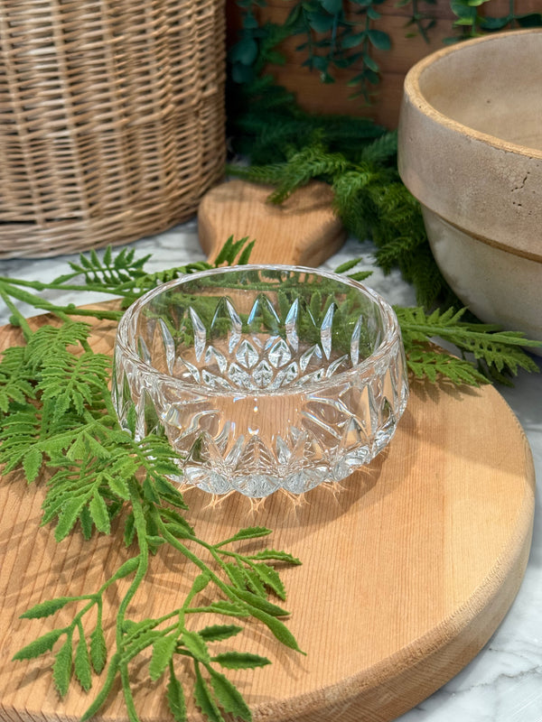 Vintage Gorham Althea Cut Crystal Bowl