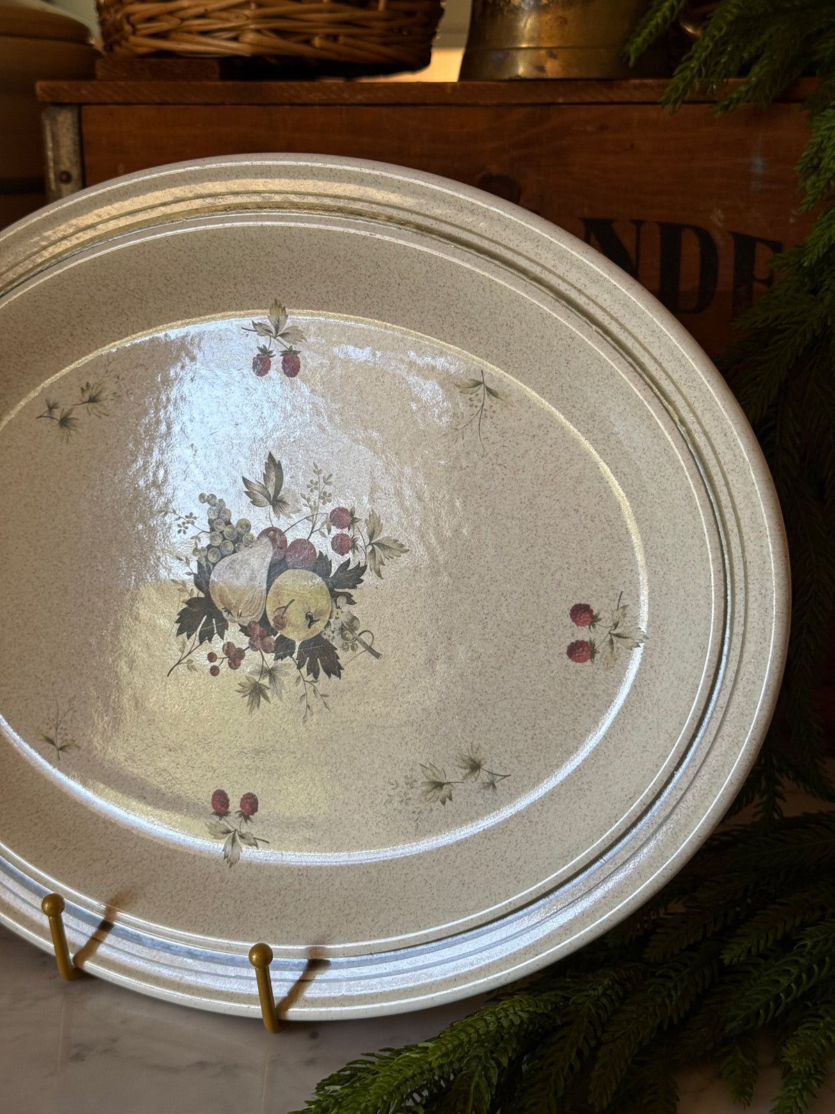 Vintage Royal Doulton Lambethware Cornwall Platter