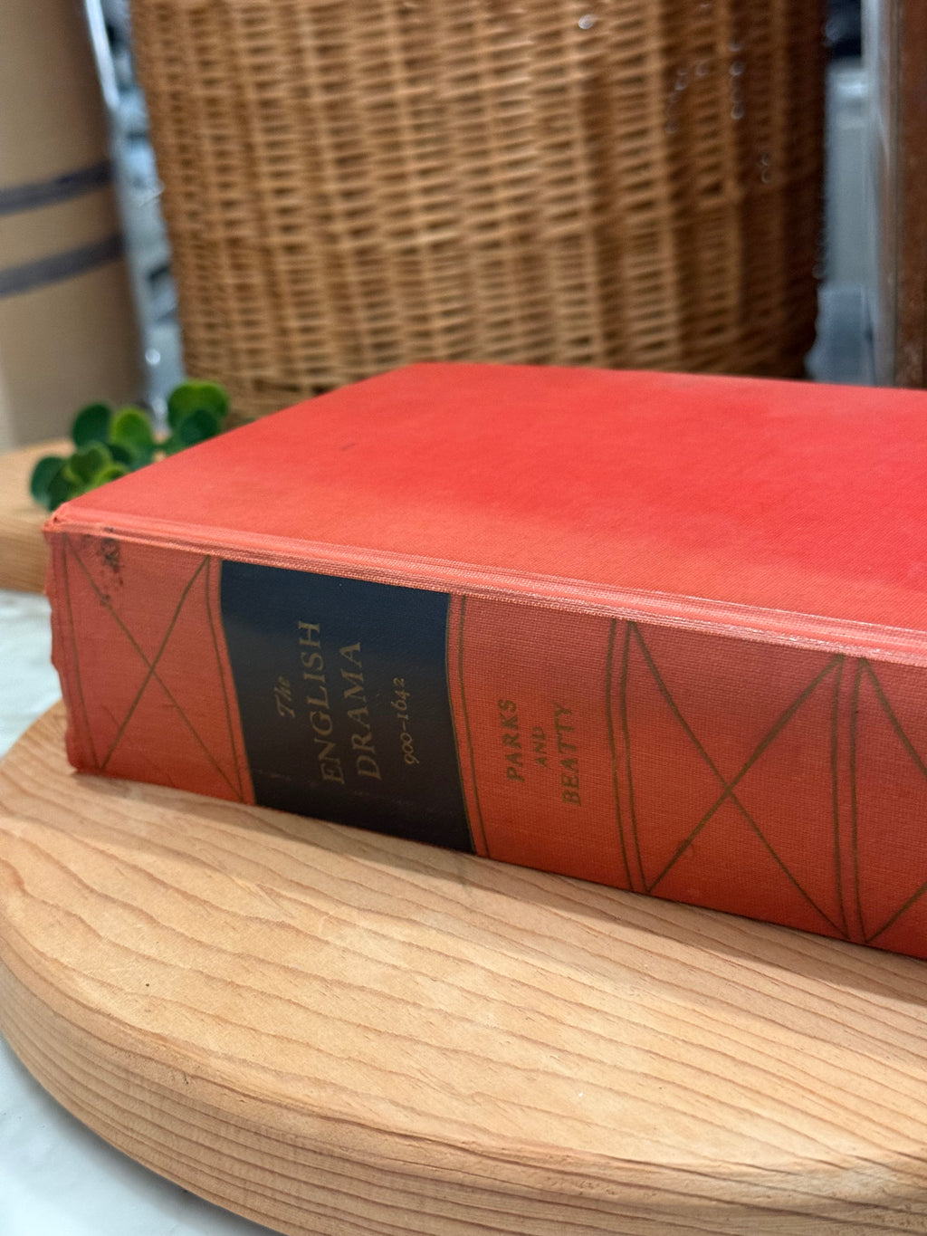 Vintage 1935 The English Drama Anthology