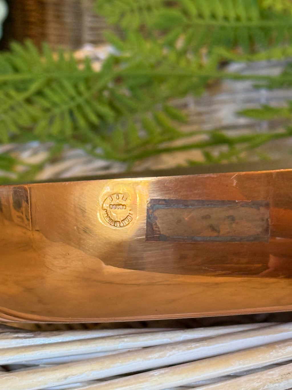 Vintage B&M Douro Copper Oval Au Gratin Pan