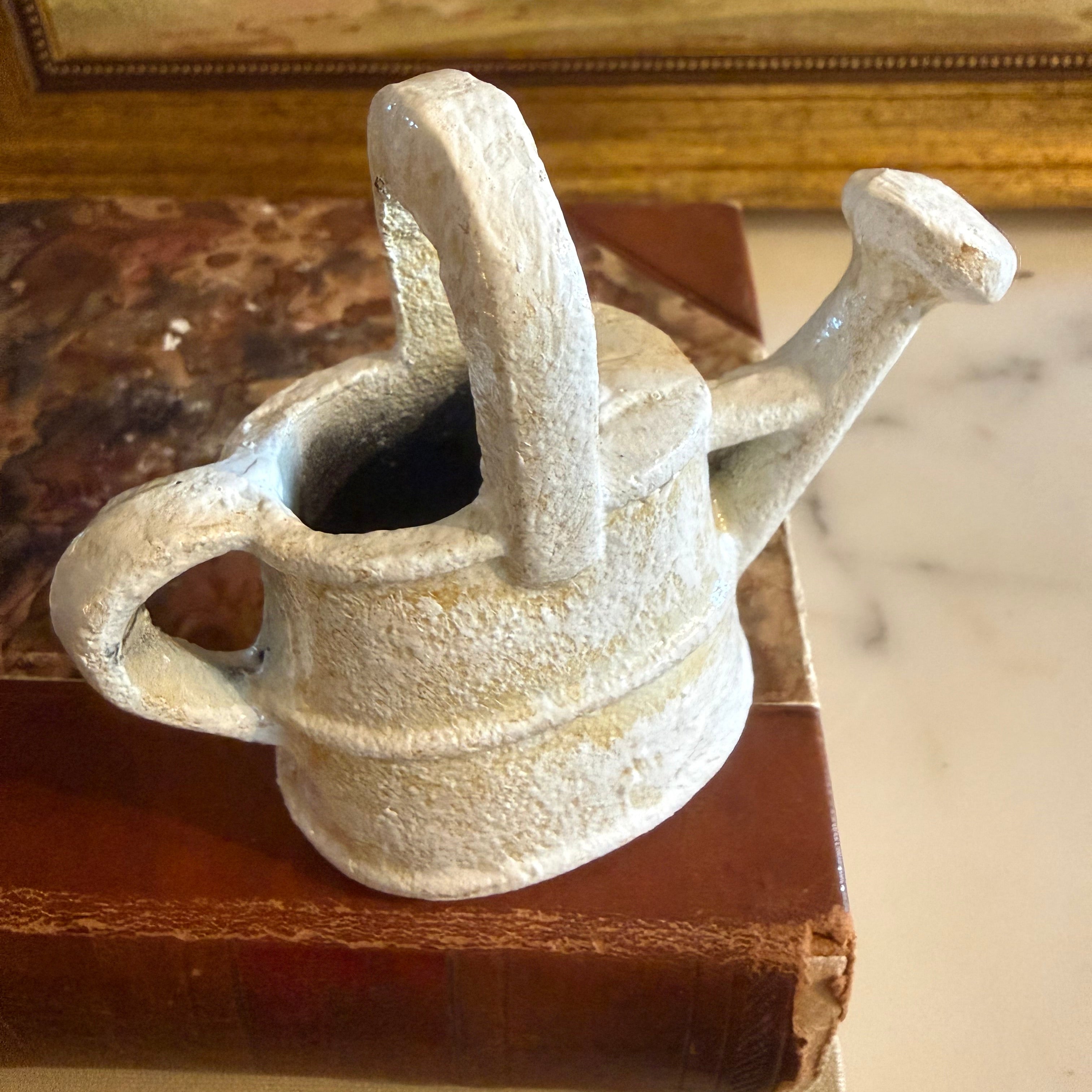Mini Cast Iron Antique Watering Can