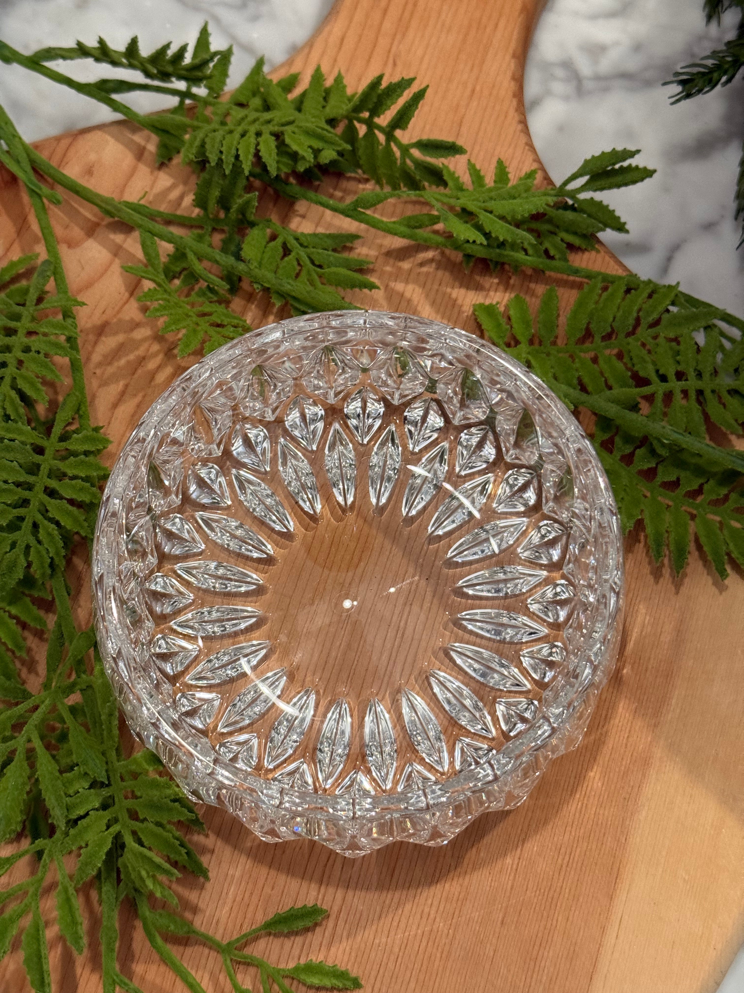 Vintage Gorham Althea Cut Crystal Bowl