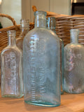 Antique Lydia Pinkham Aqua Apothecary Bottle