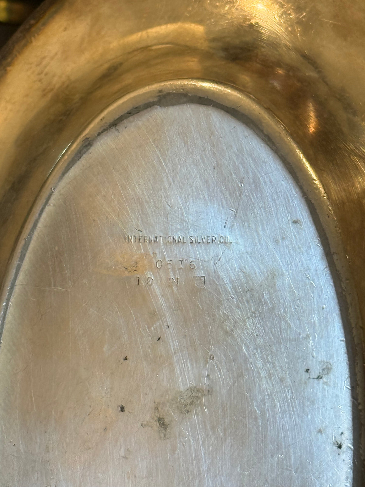 Vintage Silver Plated Trays, Set of 2