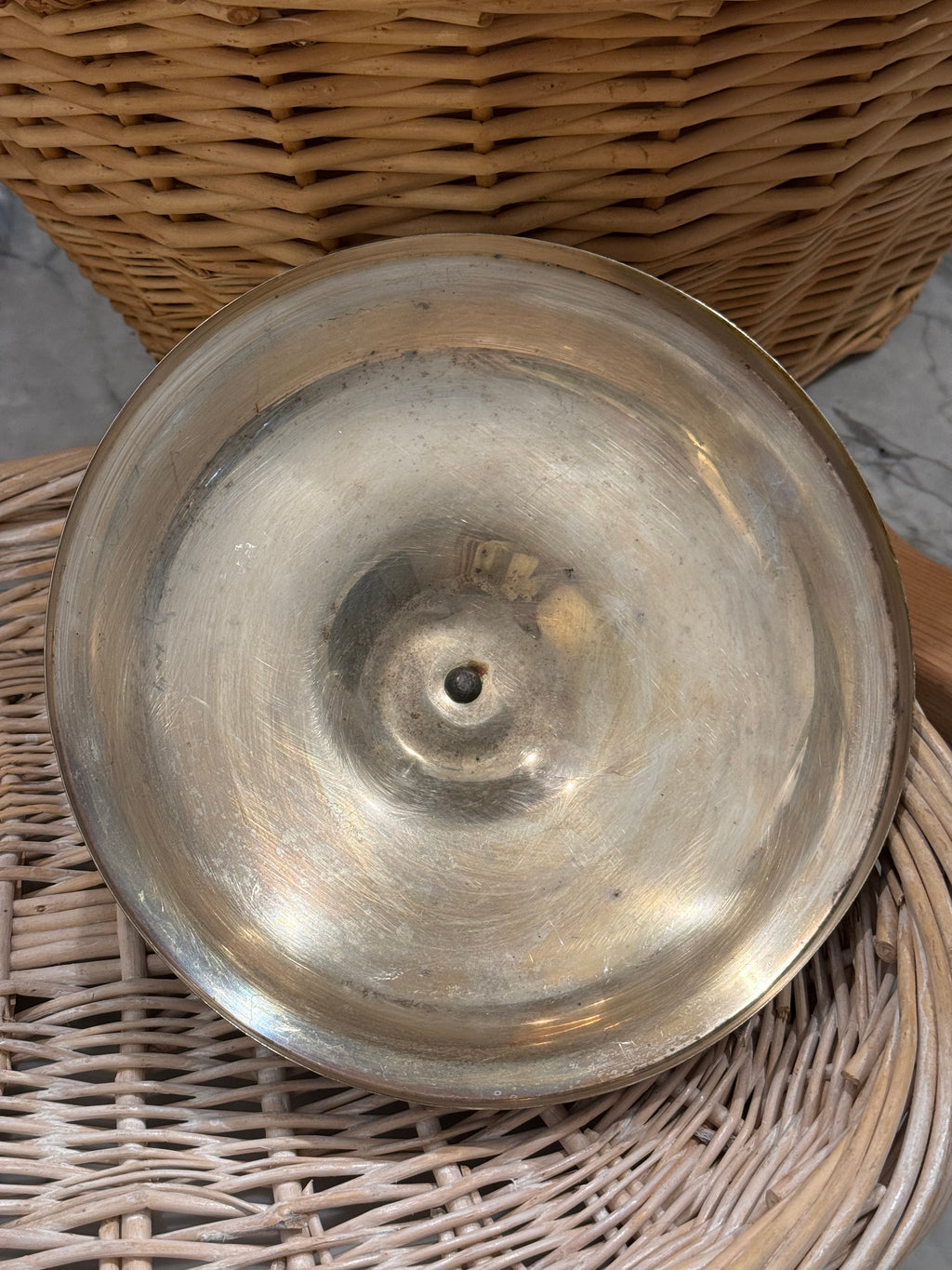 Round Silver Covered Casserole Tureen