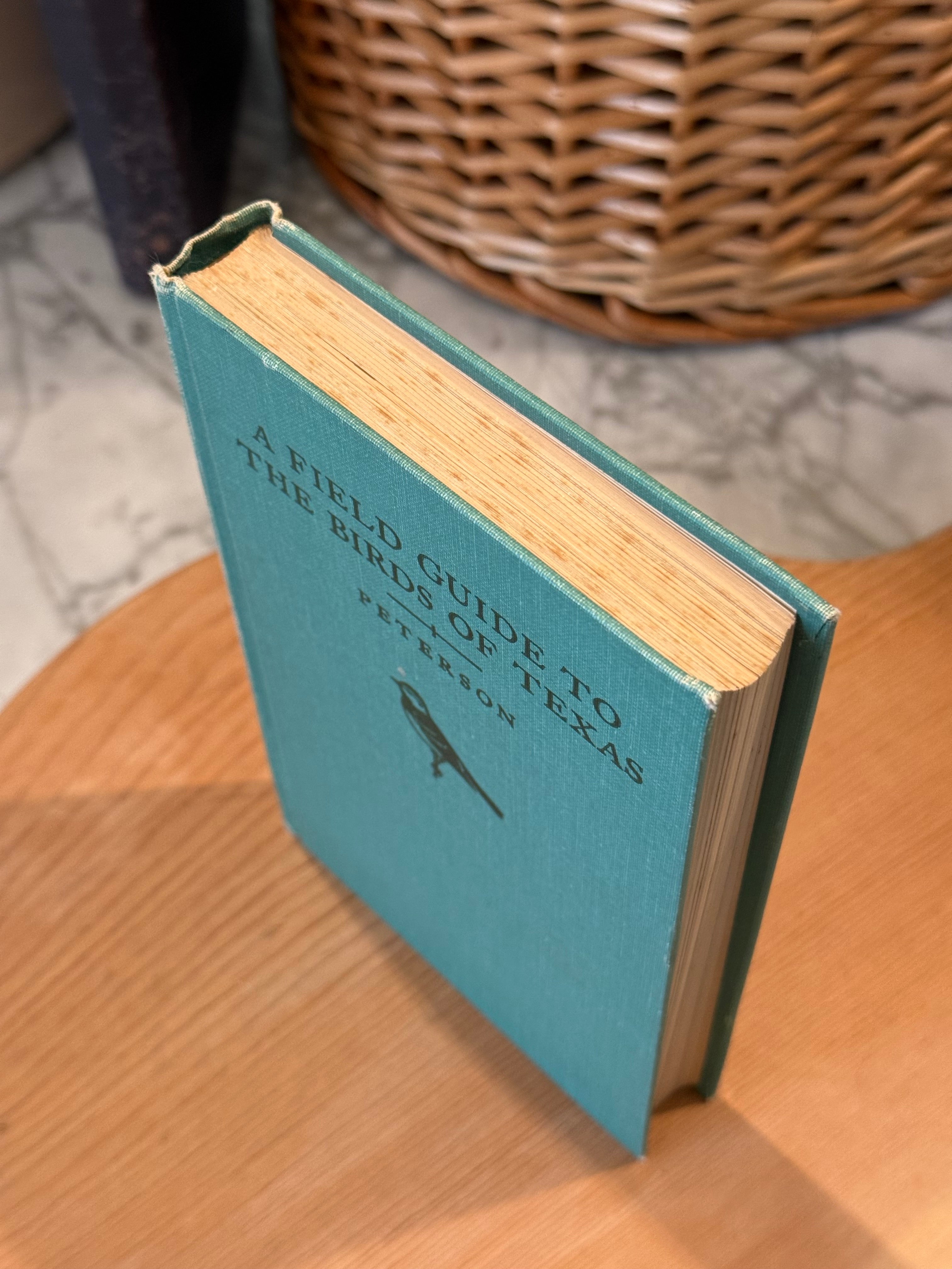 Vintage A Field Guide to The Birds of Texas Hardcover Book