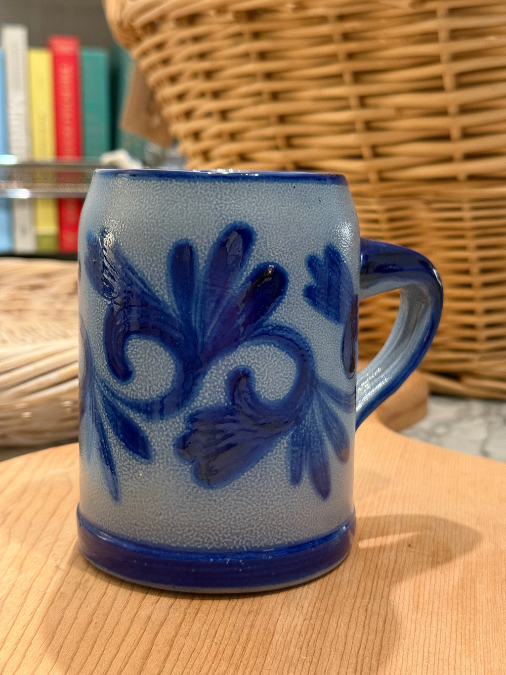 Vintage Westerwald Salt Glazed Cobalt Mug